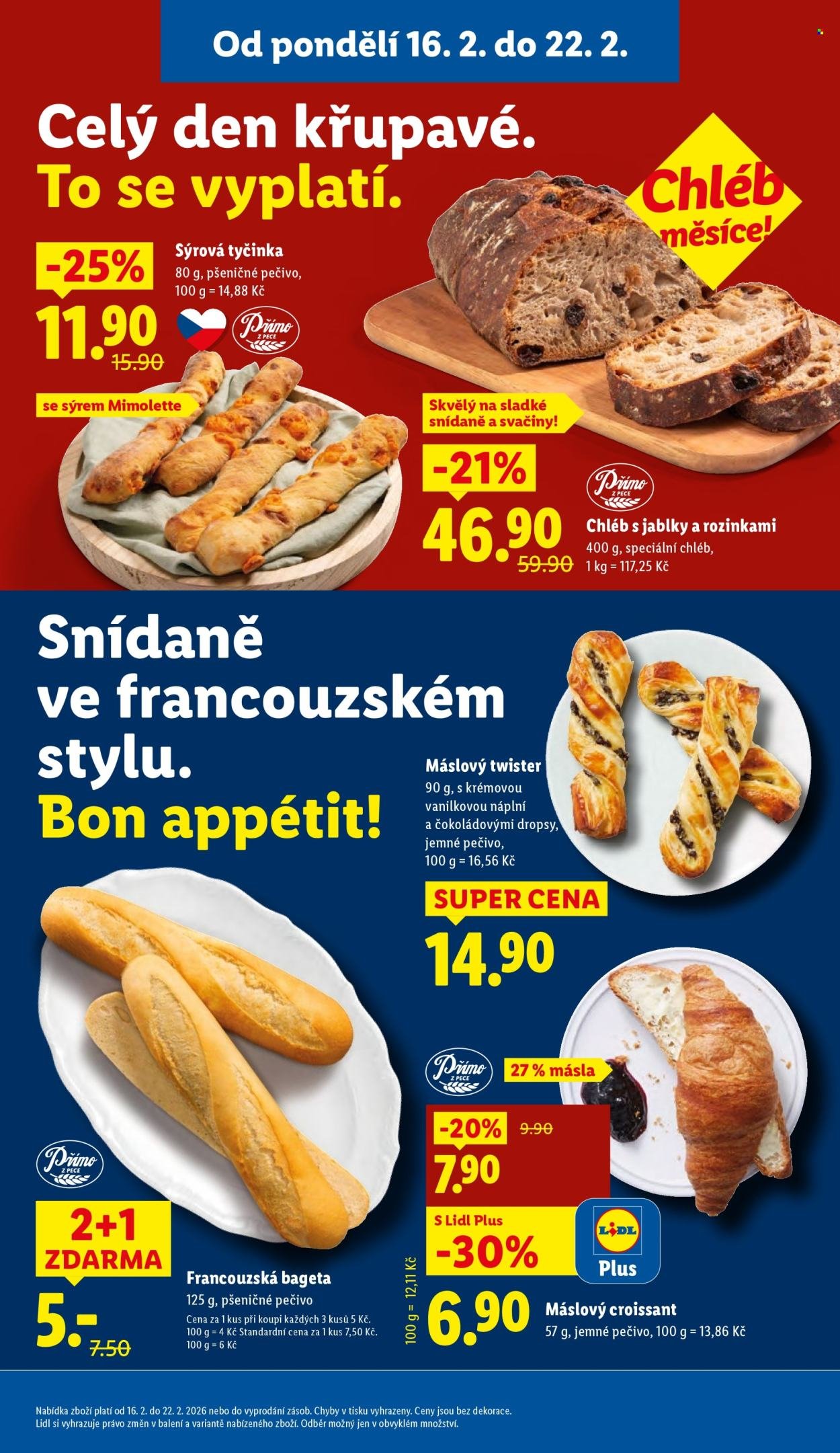LIDL leták - Od pondělí 16.2.2026 (2026-02-16 - 2026-02-18)