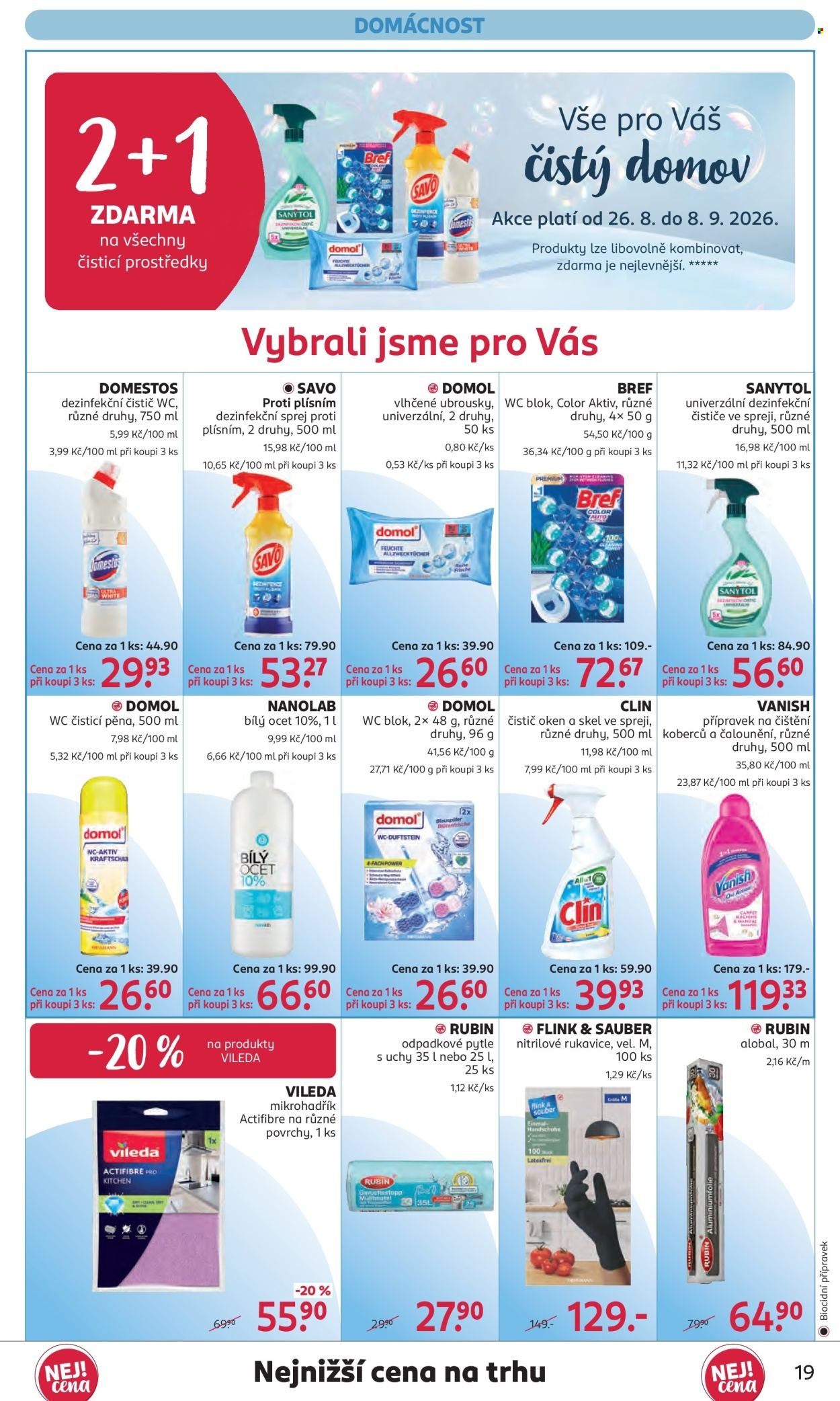 ROSSMANN leták - Od středy 26.8.2026