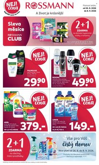 ROSSMANN leták - Od středy 26.8.2026