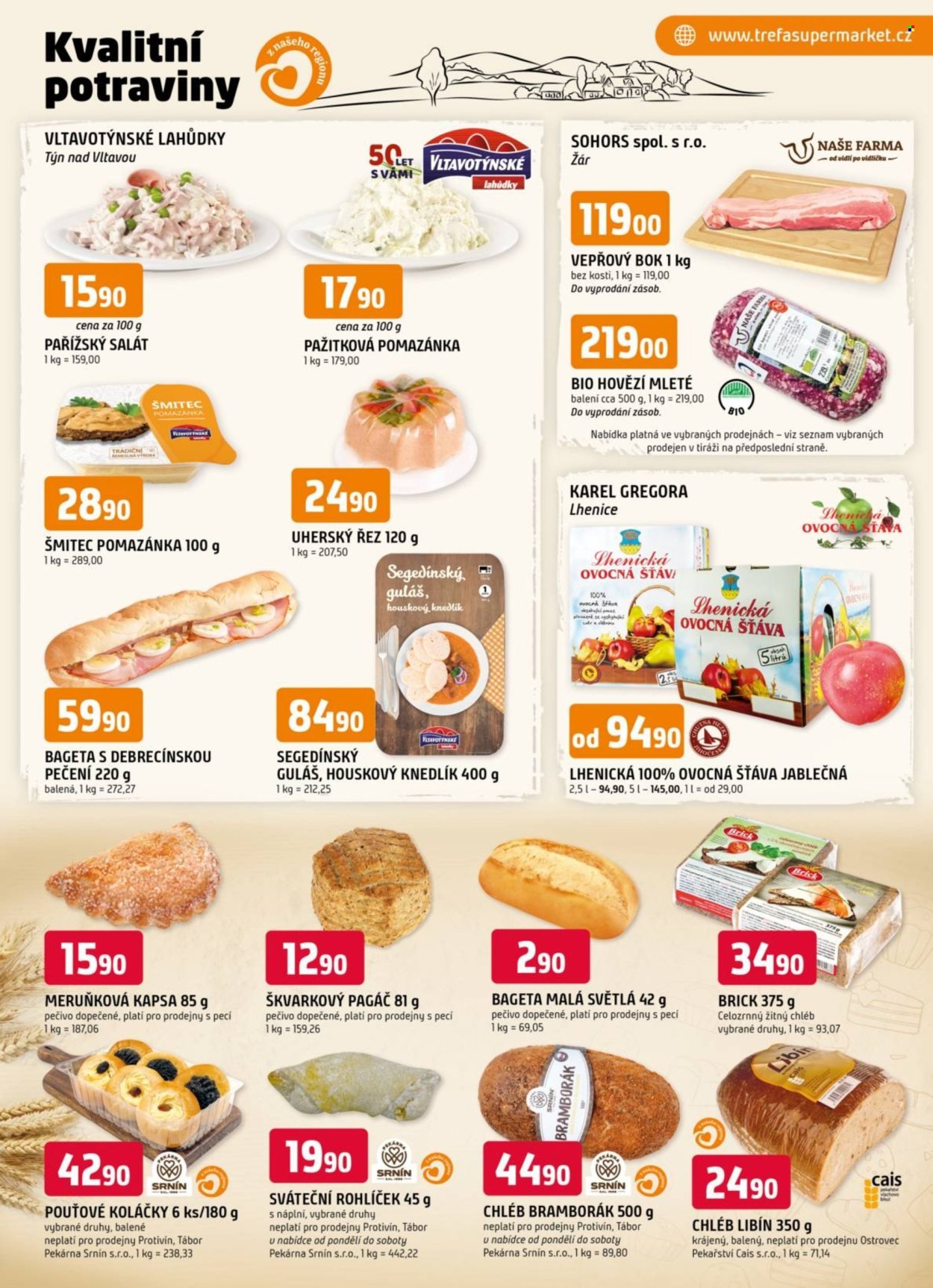 TREFA COOP leták - Od středy 8.4.2026 (2026-04-08 - 2026-04-14)