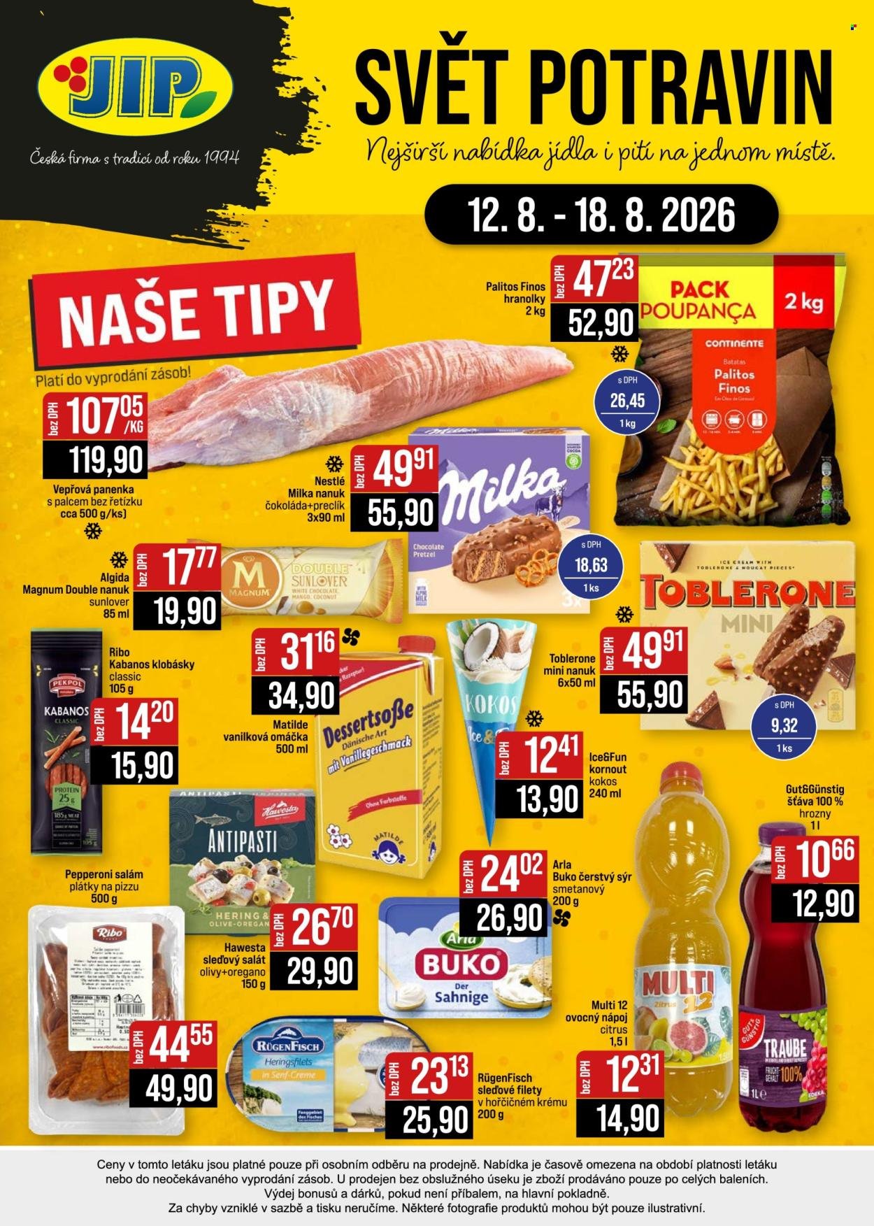 JIP leták - Svět potravin