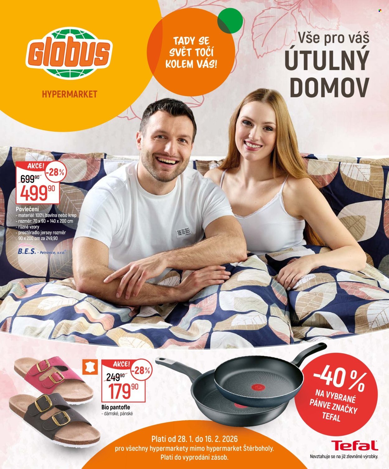 GLOBUS leták - Od středy 28.1.2026 (2026-01-28 - 2026-02-16)