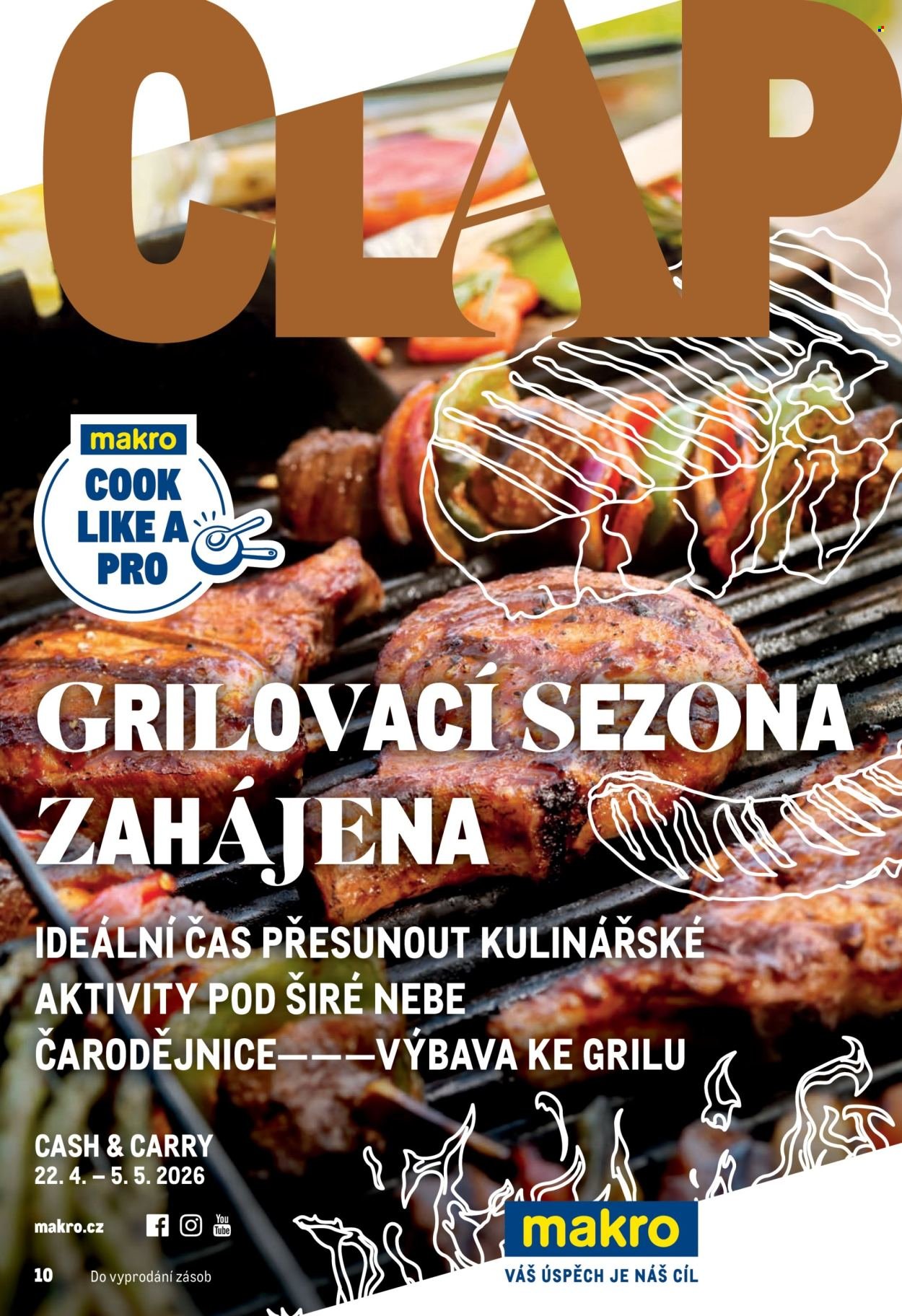 MAKRO leták - Pro milovníky jídla (2026-04-22 - 2026-05-05)
