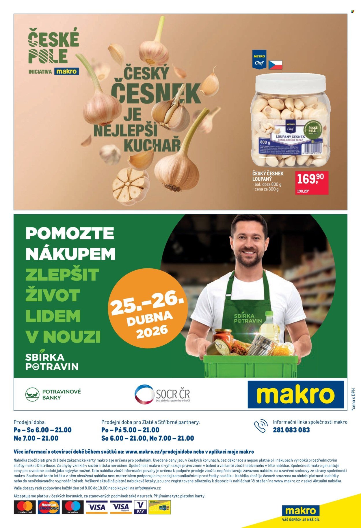 MAKRO leták - Pro milovníky jídla (2026-04-22 - 2026-05-05)