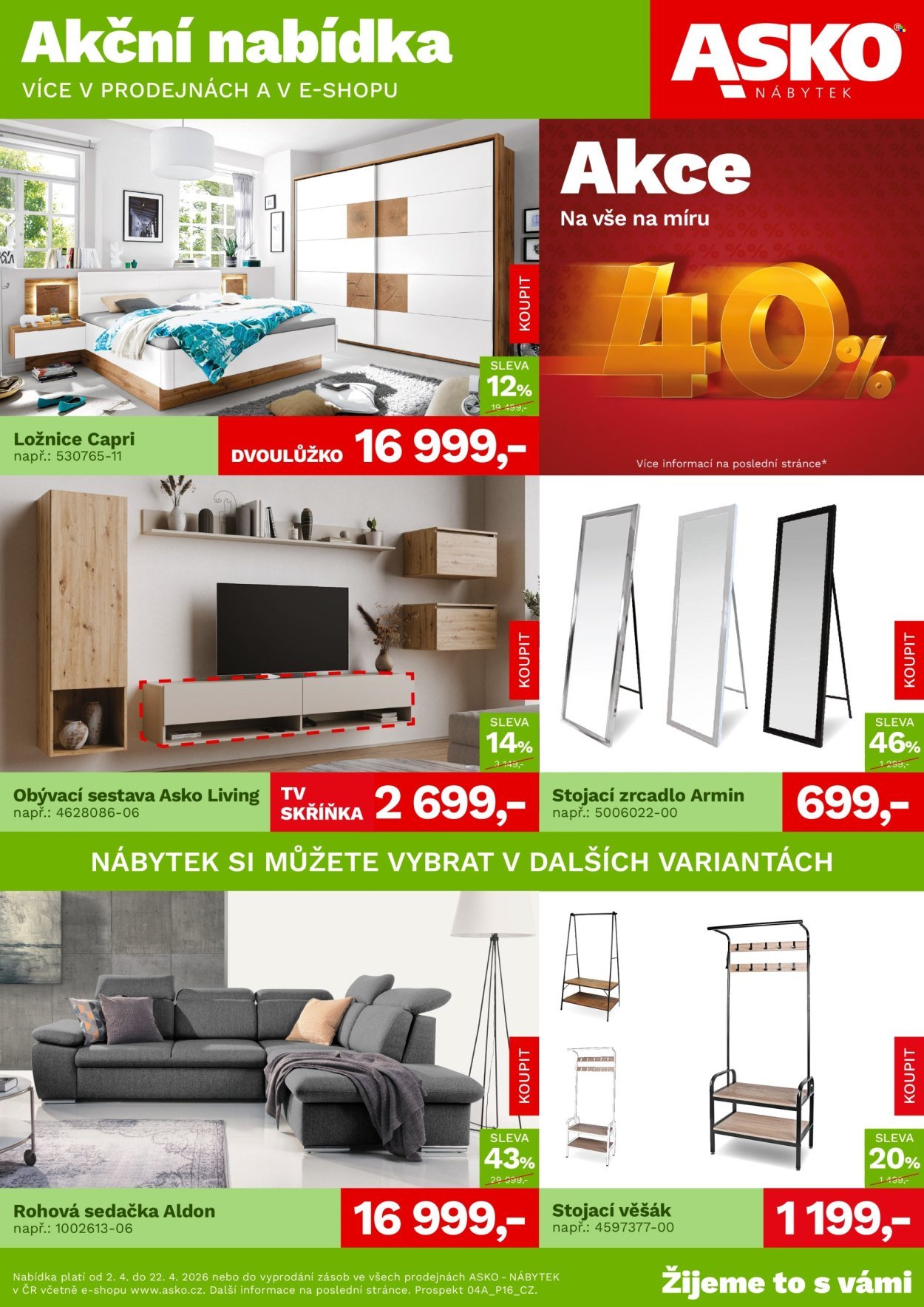ASKO leták - Akční nabídka (2026-04-02 - 2026-04-22)