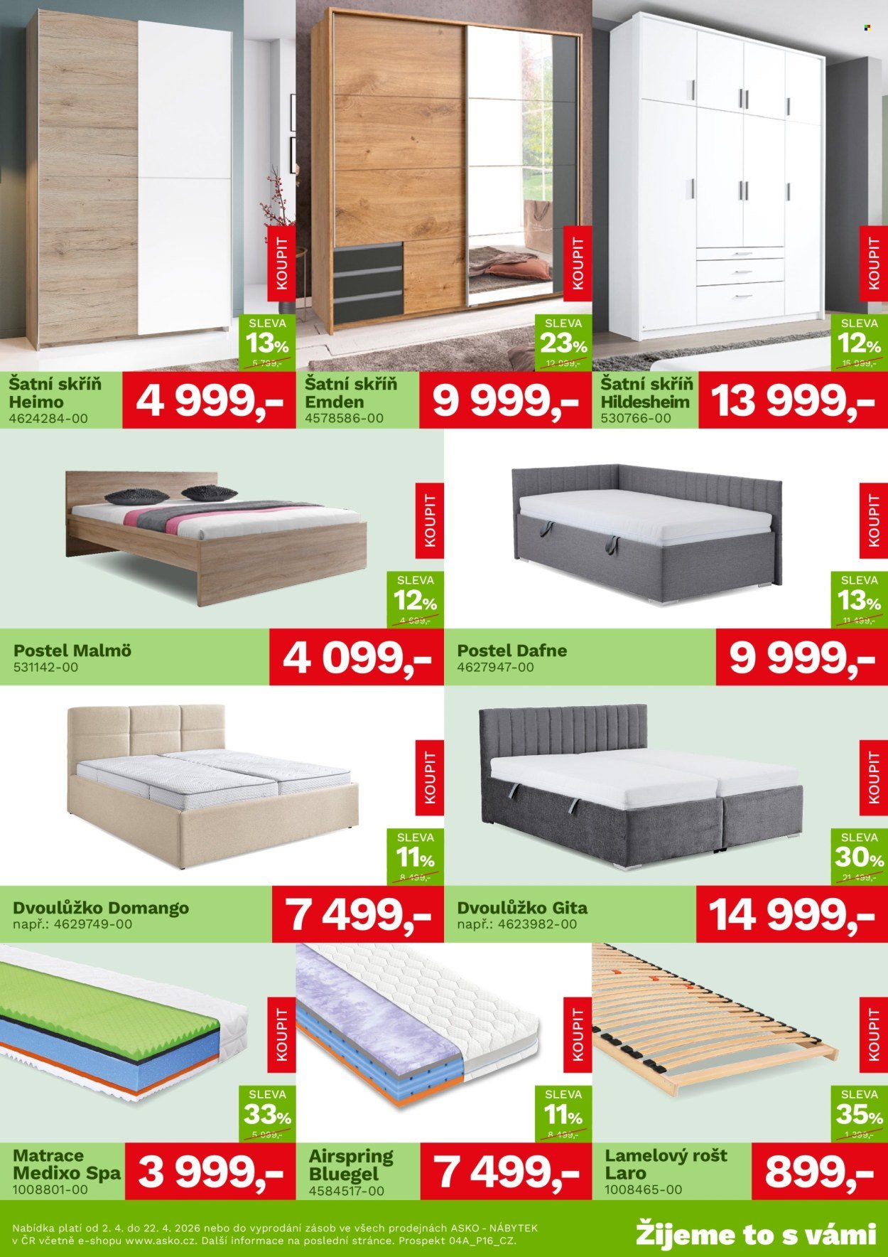 ASKO leták - Akční nabídka (2026-04-02 - 2026-04-22)