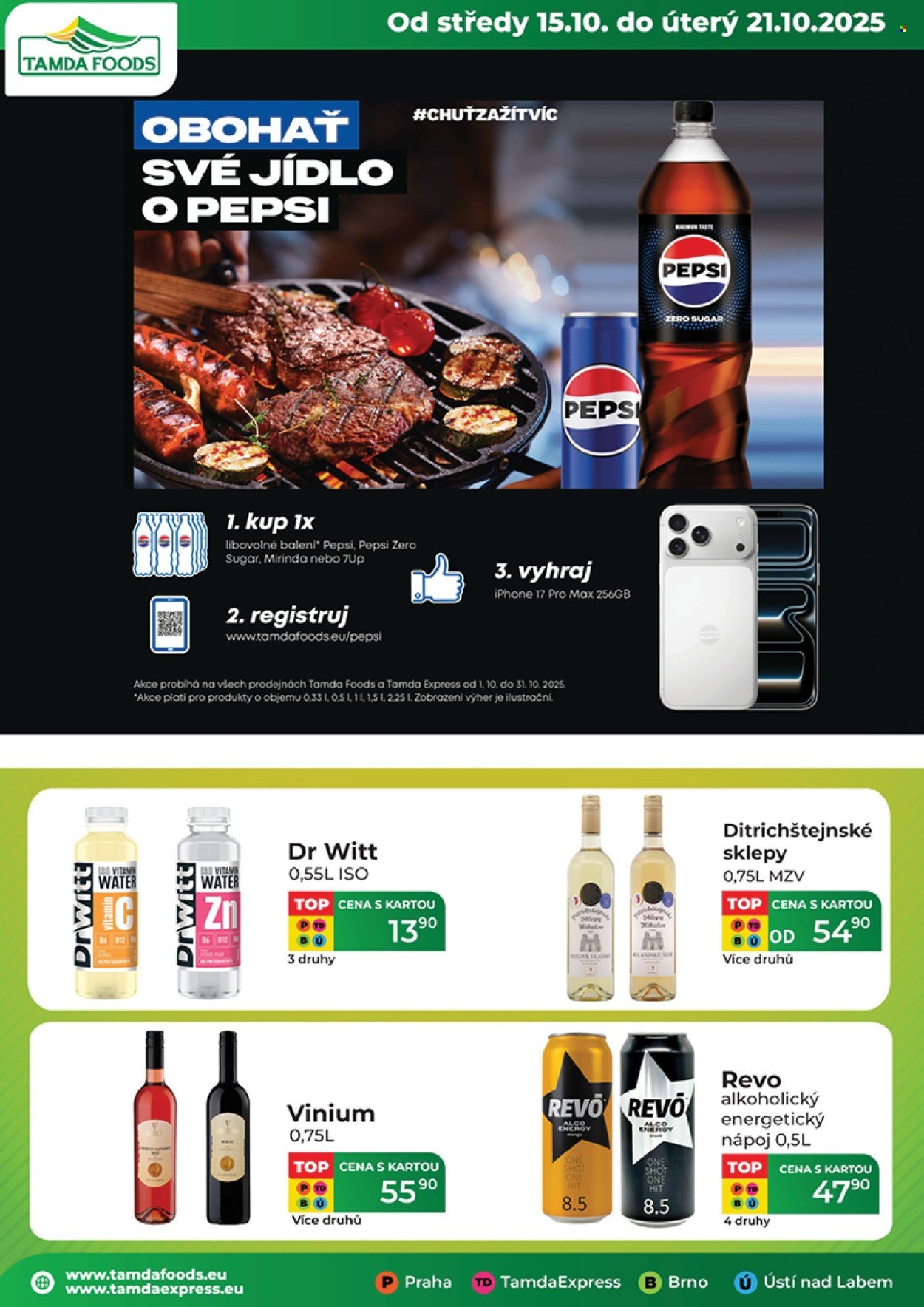TAMDA FOODS leták - Od středy 15.10.2025 (2025-10-15 - 2025-10-21)