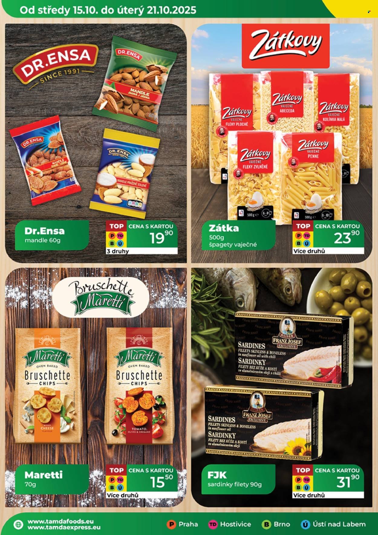 TAMDA FOODS leták - Od středy 15.10.2025 (2025-10-15 - 2025-10-21)