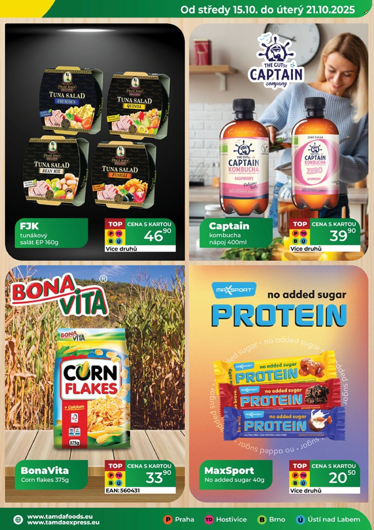 TAMDA FOODS leták - Od středy 15.10.2025 (2025-10-15 - 2025-10-21)