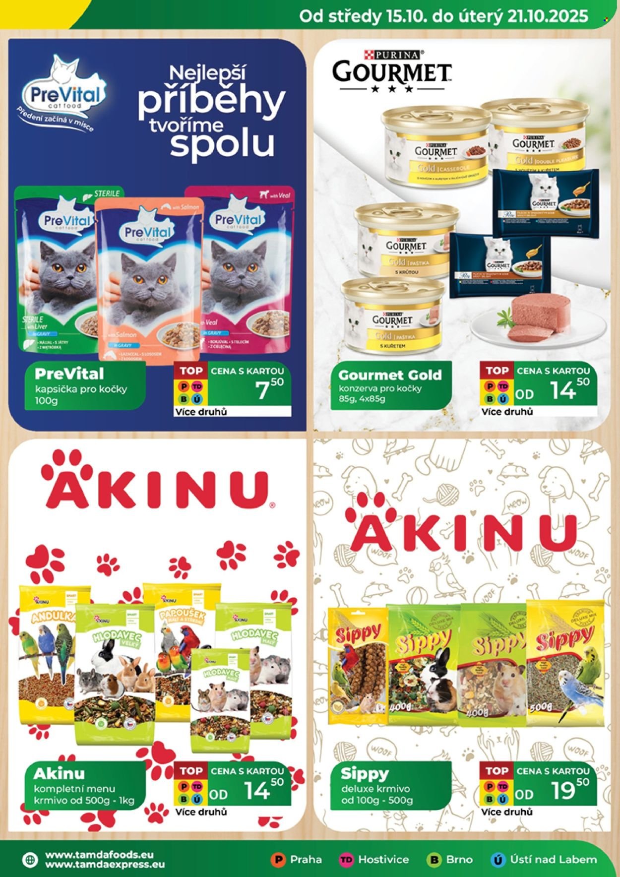 TAMDA FOODS leták - Od středy 15.10.2025 (2025-10-15 - 2025-10-21)