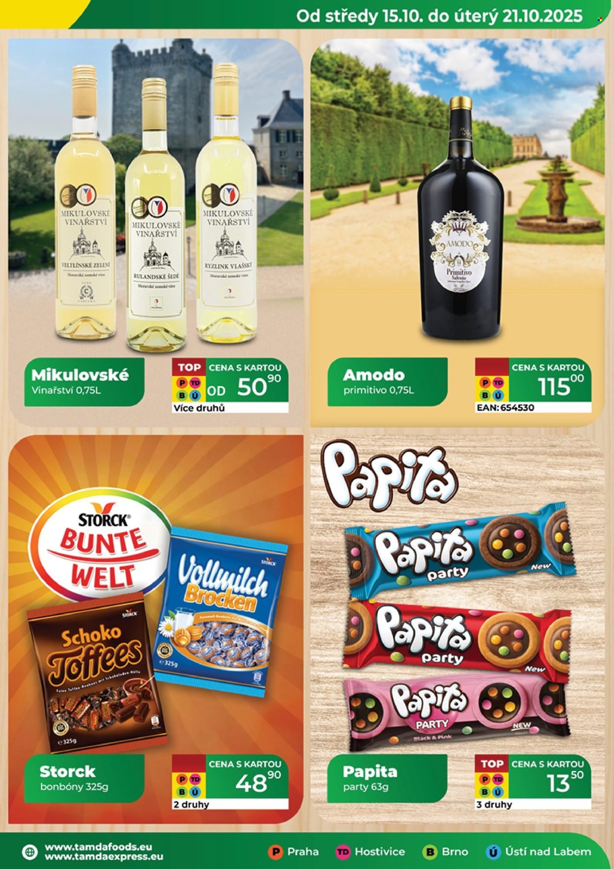 TAMDA FOODS leták - Od středy 15.10.2025 (2025-10-15 - 2025-10-21)