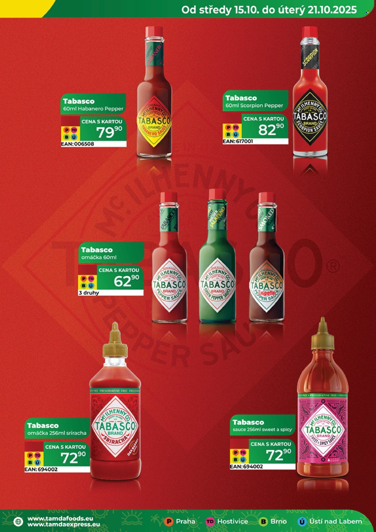 TAMDA FOODS leták - Od středy 15.10.2025 (2025-10-15 - 2025-10-21)