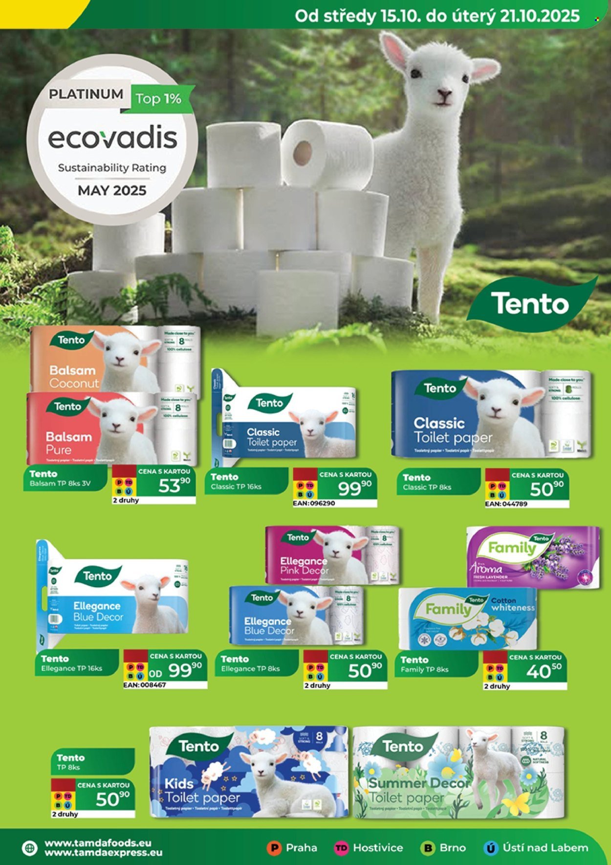 TAMDA FOODS leták - Od středy 15.10.2025 (2025-10-15 - 2025-10-21)