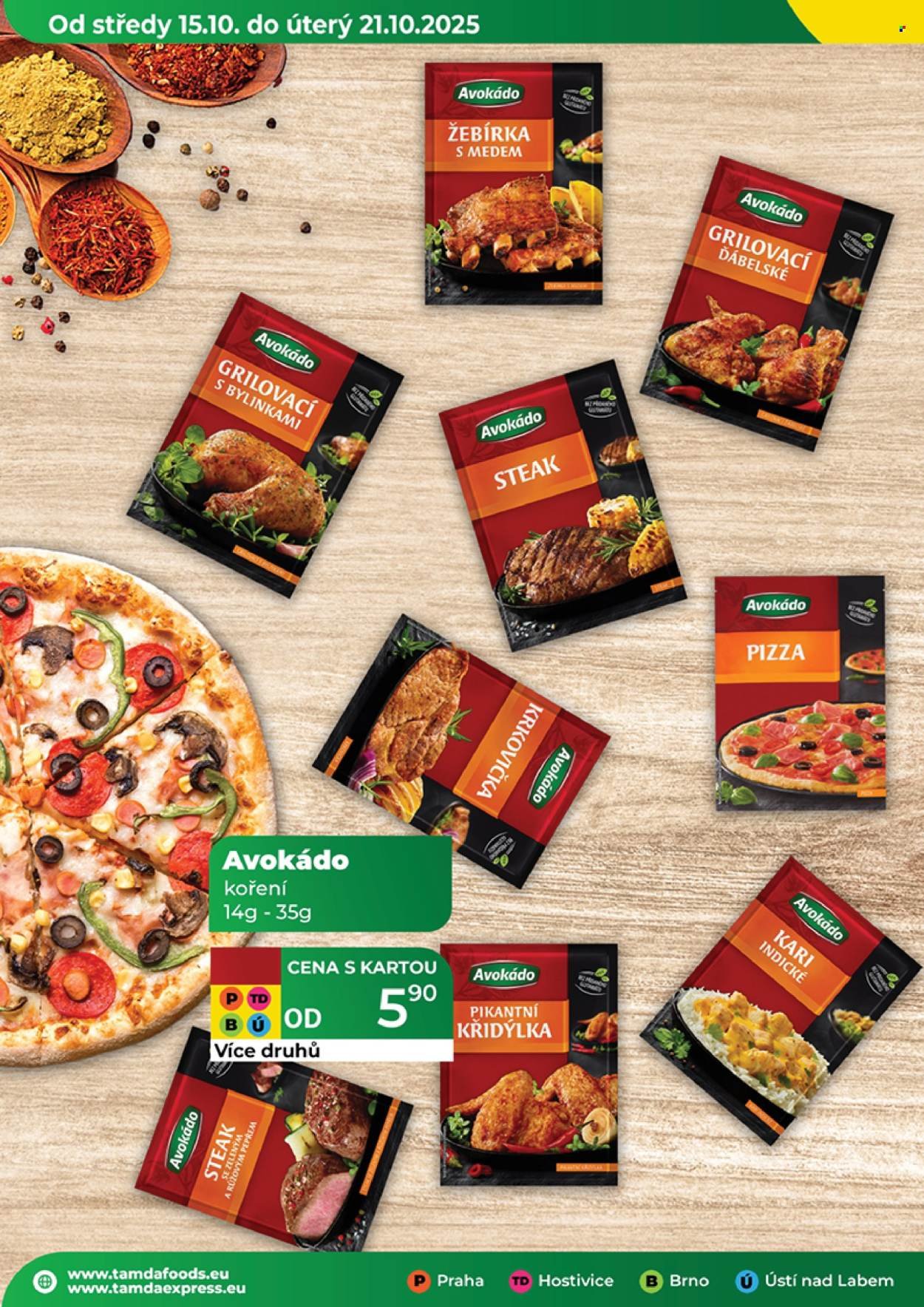TAMDA FOODS leták - Od středy 15.10.2025 (2025-10-15 - 2025-10-21)