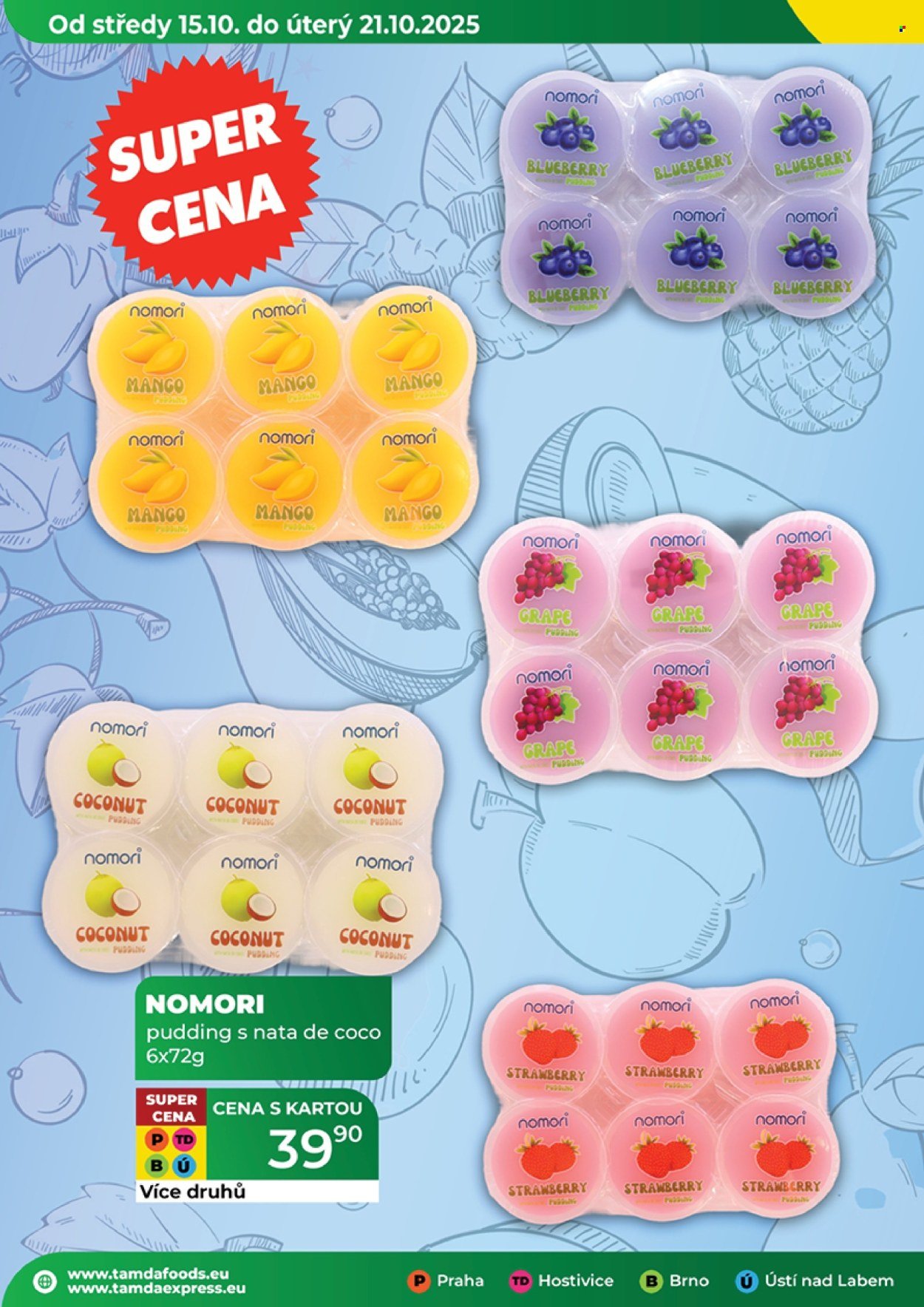 TAMDA FOODS leták - Od středy 15.10.2025 (2025-10-15 - 2025-10-21)
