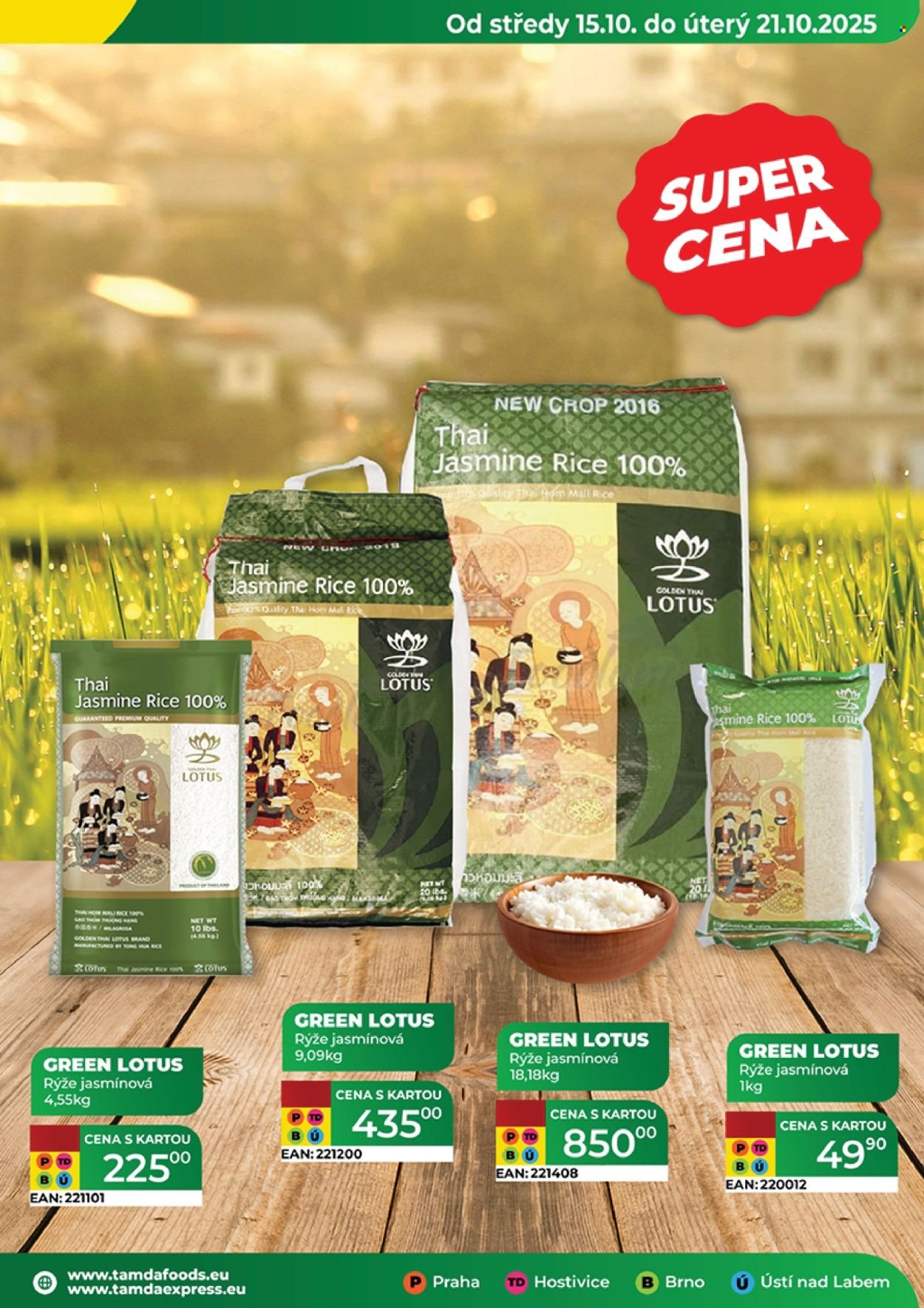 TAMDA FOODS leták - Od středy 15.10.2025 (2025-10-15 - 2025-10-21)