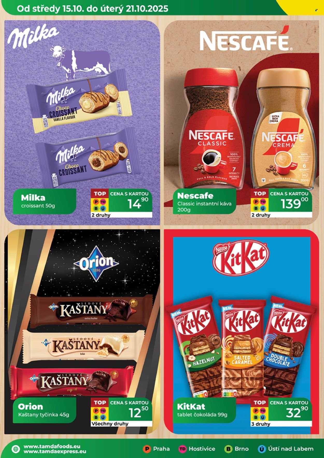 TAMDA FOODS leták - Od středy 15.10.2025 (2025-10-15 - 2025-10-21)