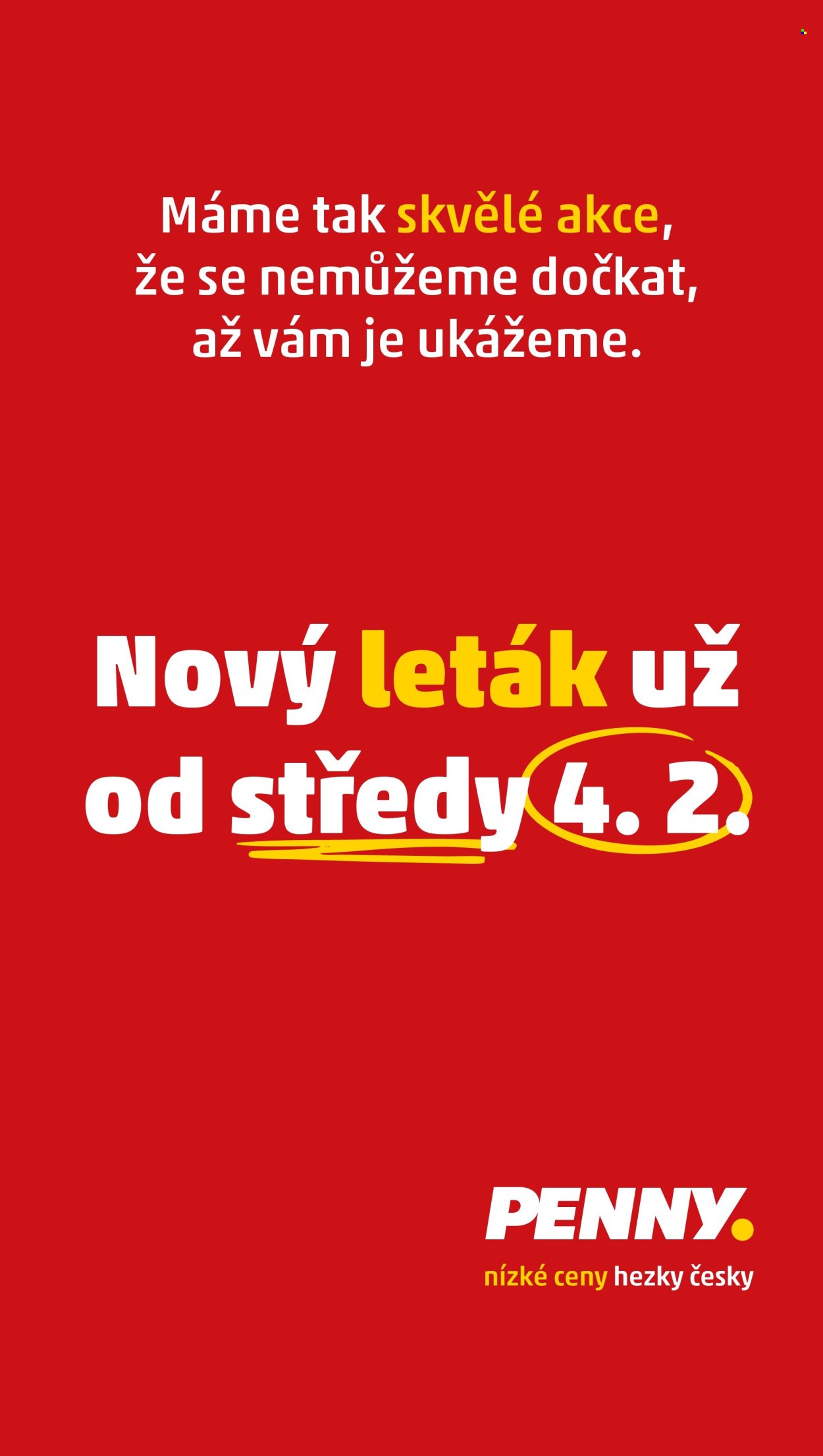 PENNY leták - Nakupujte hezky česky (2026-01-29 - 2026-02-03)