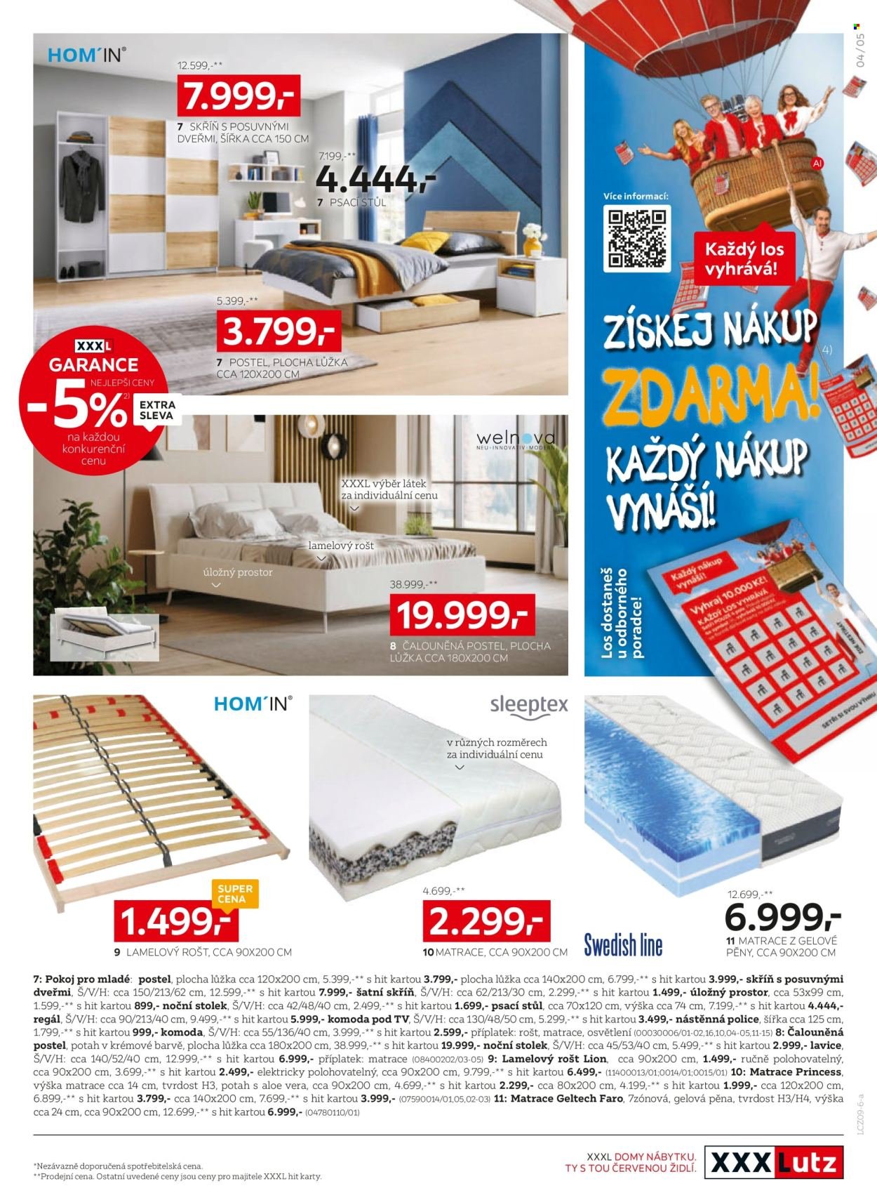 XXXLUTZ leták - Sleva 25 % téměř na všechno
