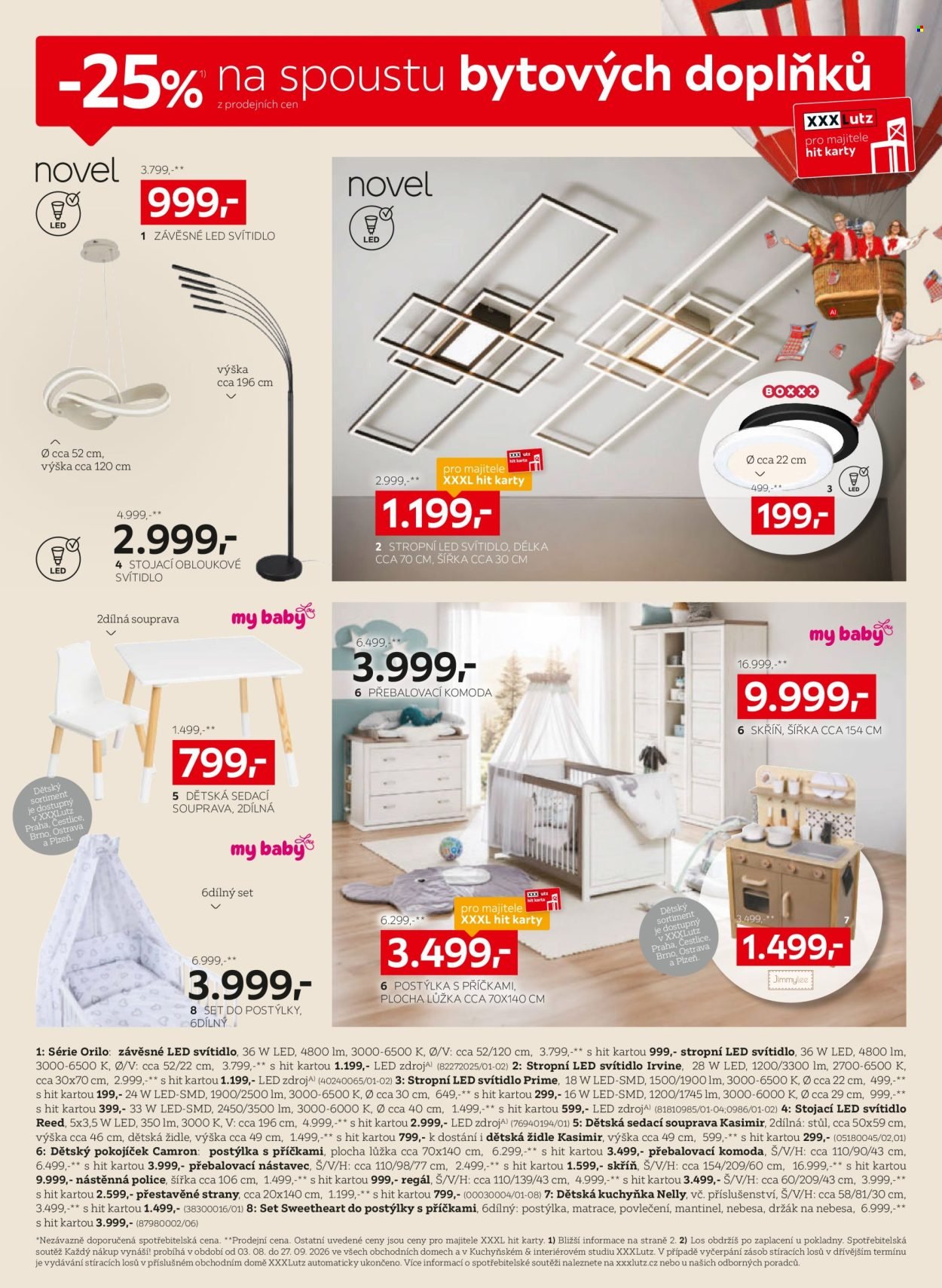 XXXLUTZ leták - Sleva 25 % téměř na všechno