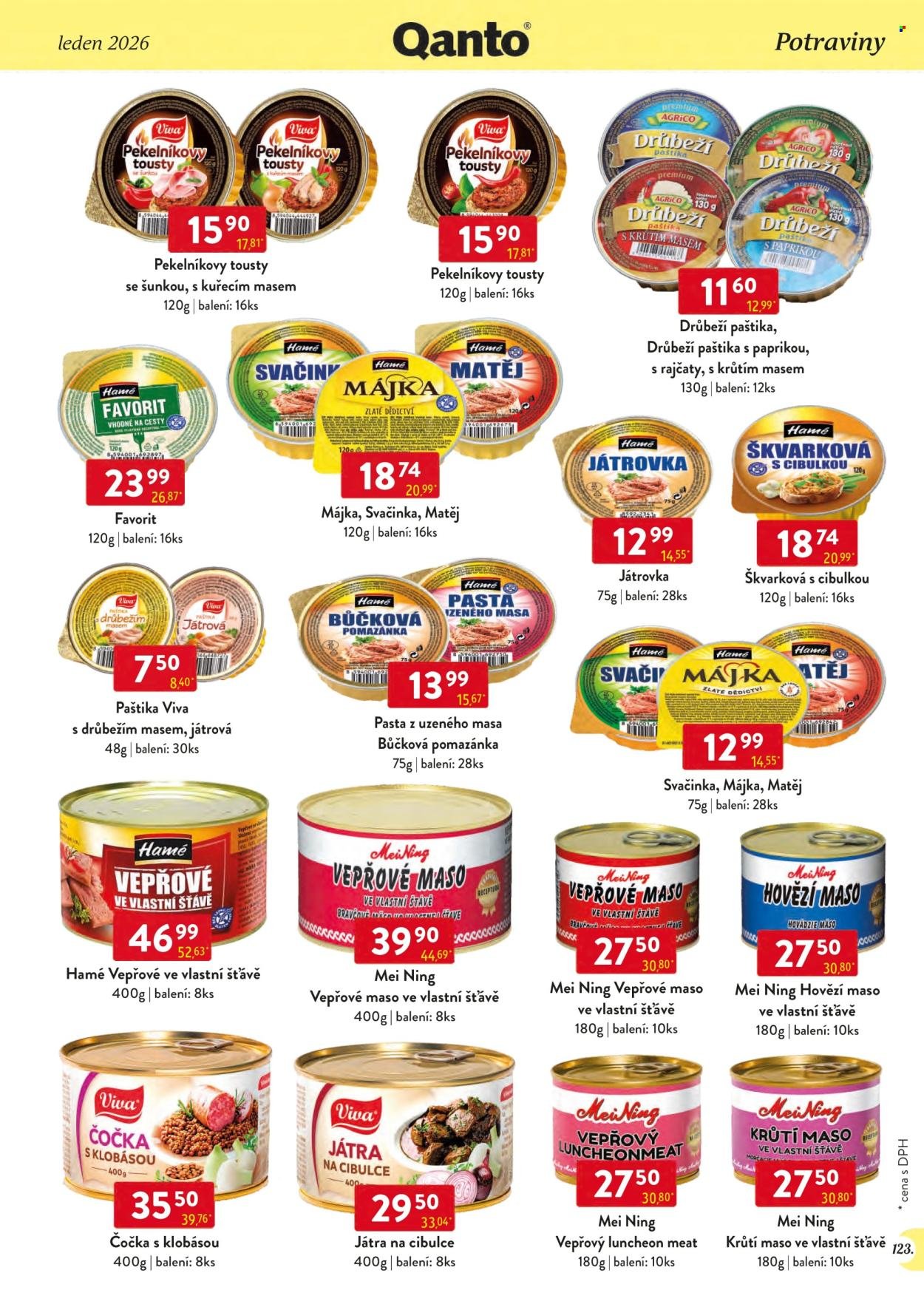 ASTUR & QANTO leták - Od čtvrtka 1.1.2026 (2026-01-01 - 2026-01-31)