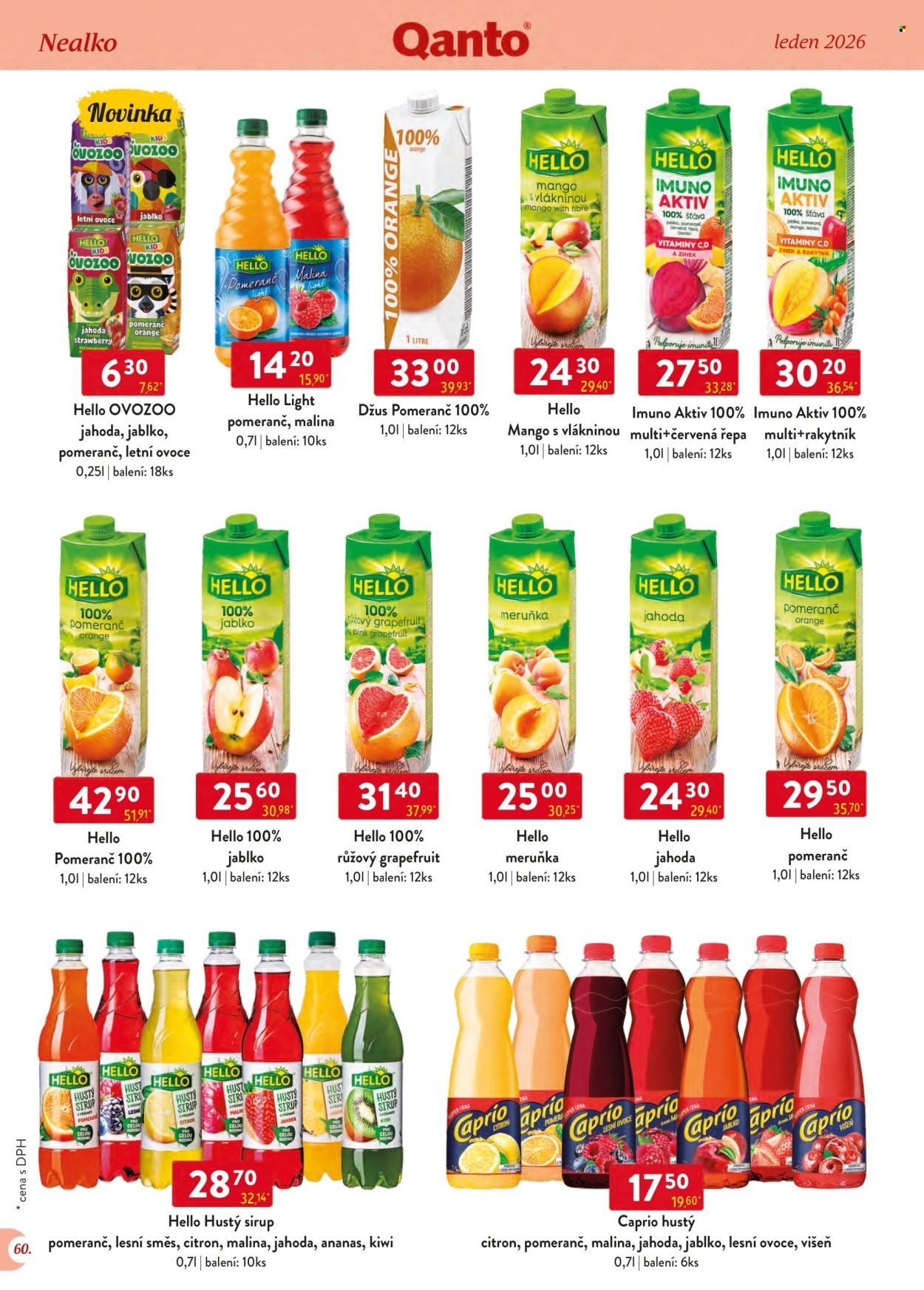 ASTUR & QANTO leták - Od čtvrtka 1.1.2026 (2026-01-01 - 2026-01-31)
