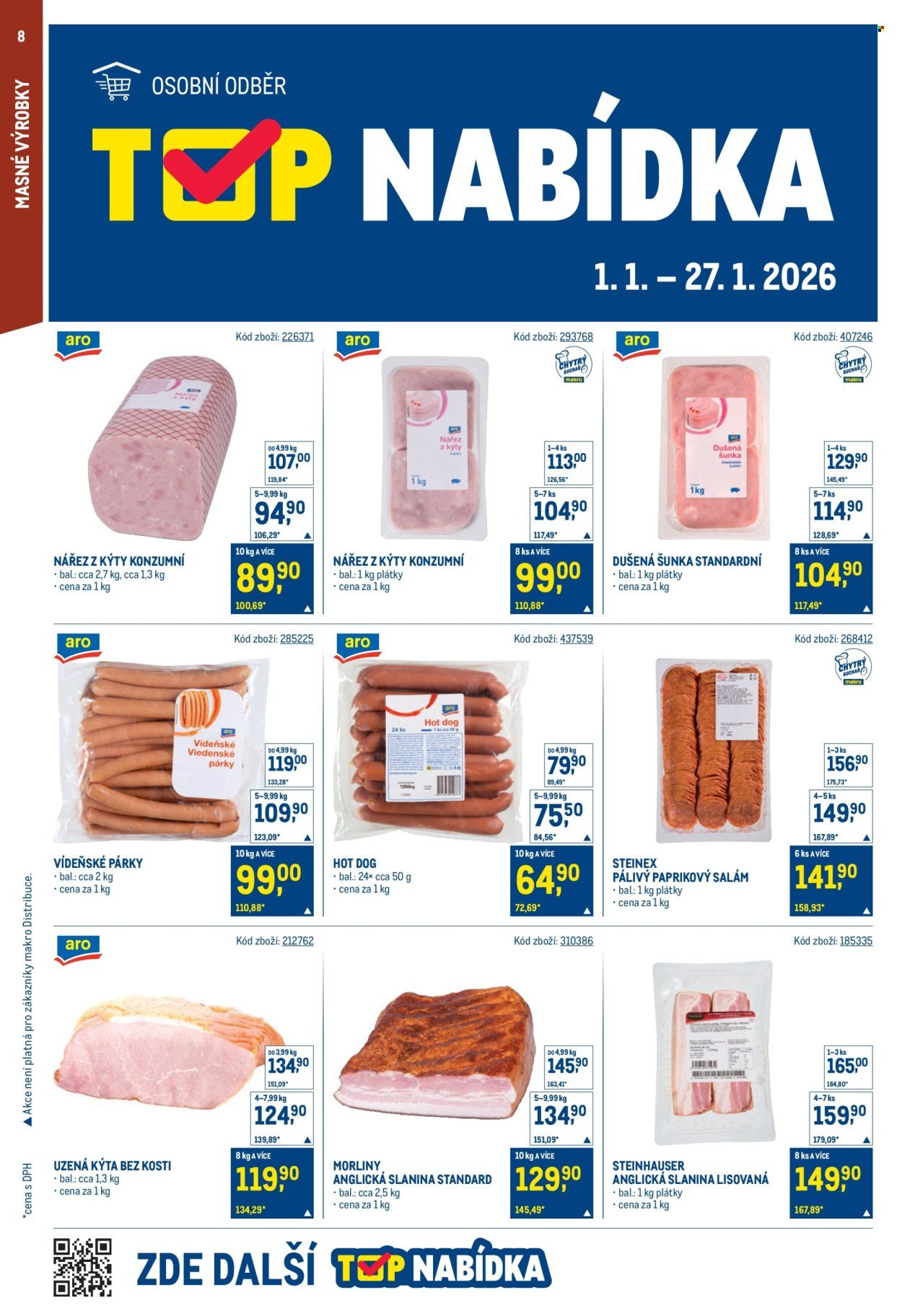 MAKRO leták - Gastronomie (2026-01-02 - 2026-01-13)