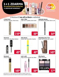 TETA DROGERIE leták - 1+1 zdarma na dekorativní kosmetiku v libovolné kombinaci (2025-12-11 - 2025-12-27)