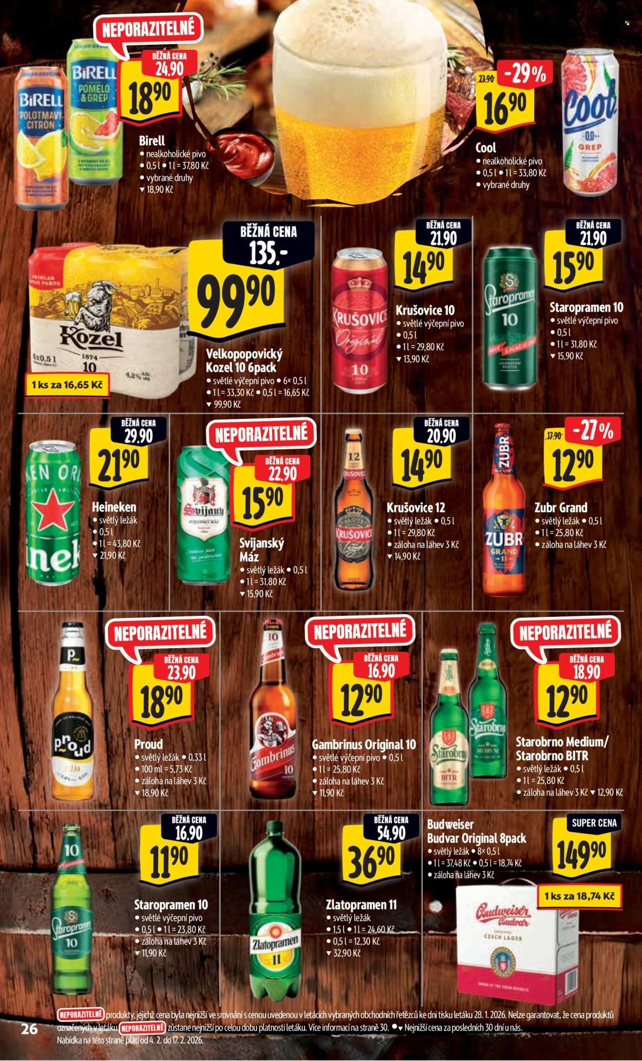 ALBERT leták - Neporazitelné (2026-02-04 - 2026-02-10)