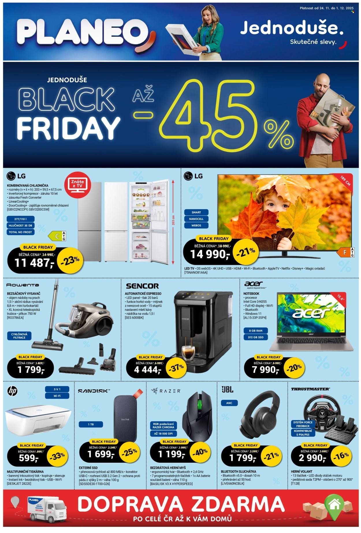 PLANEO ELEKTRO leták - Jednoduše Black Friday až -45% (2025-11-24 - 2025-12-01)