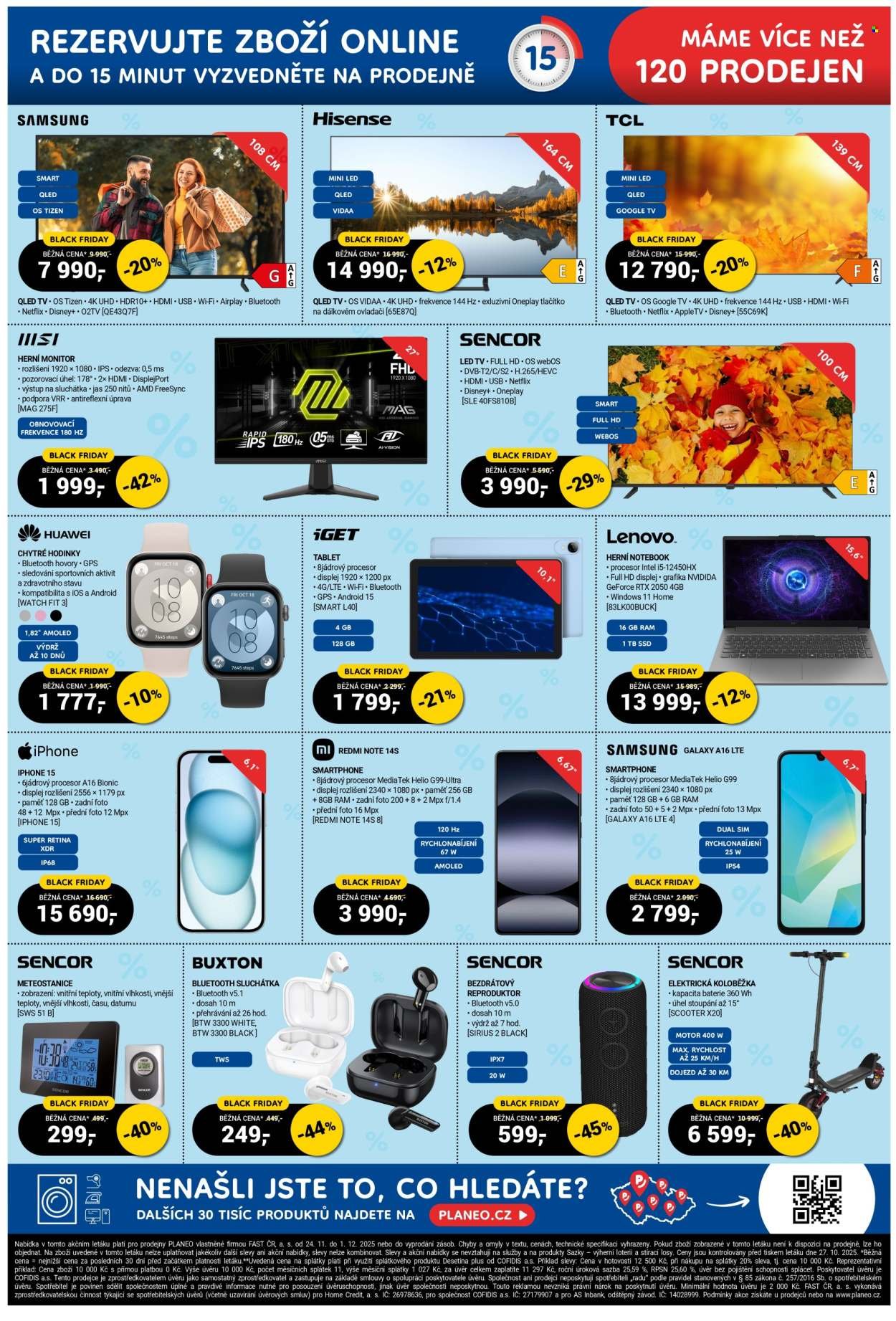 PLANEO ELEKTRO leták - Jednoduše Black Friday až -45% (2025-11-24 - 2025-12-01)