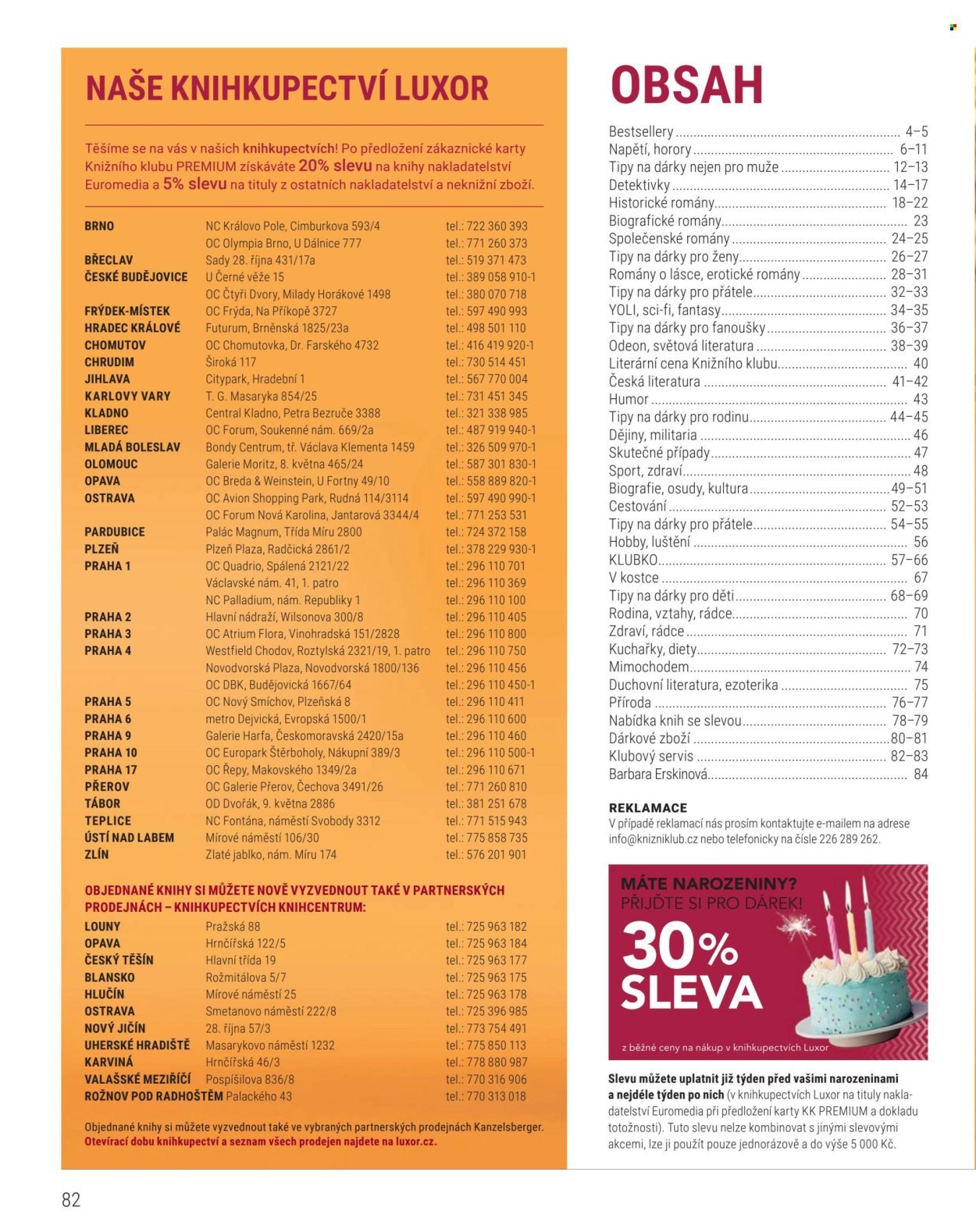 KNIŽNÍ KLUB leták - Od soboty 1.11.2025 (2025-11-01 - 2025-12-31)