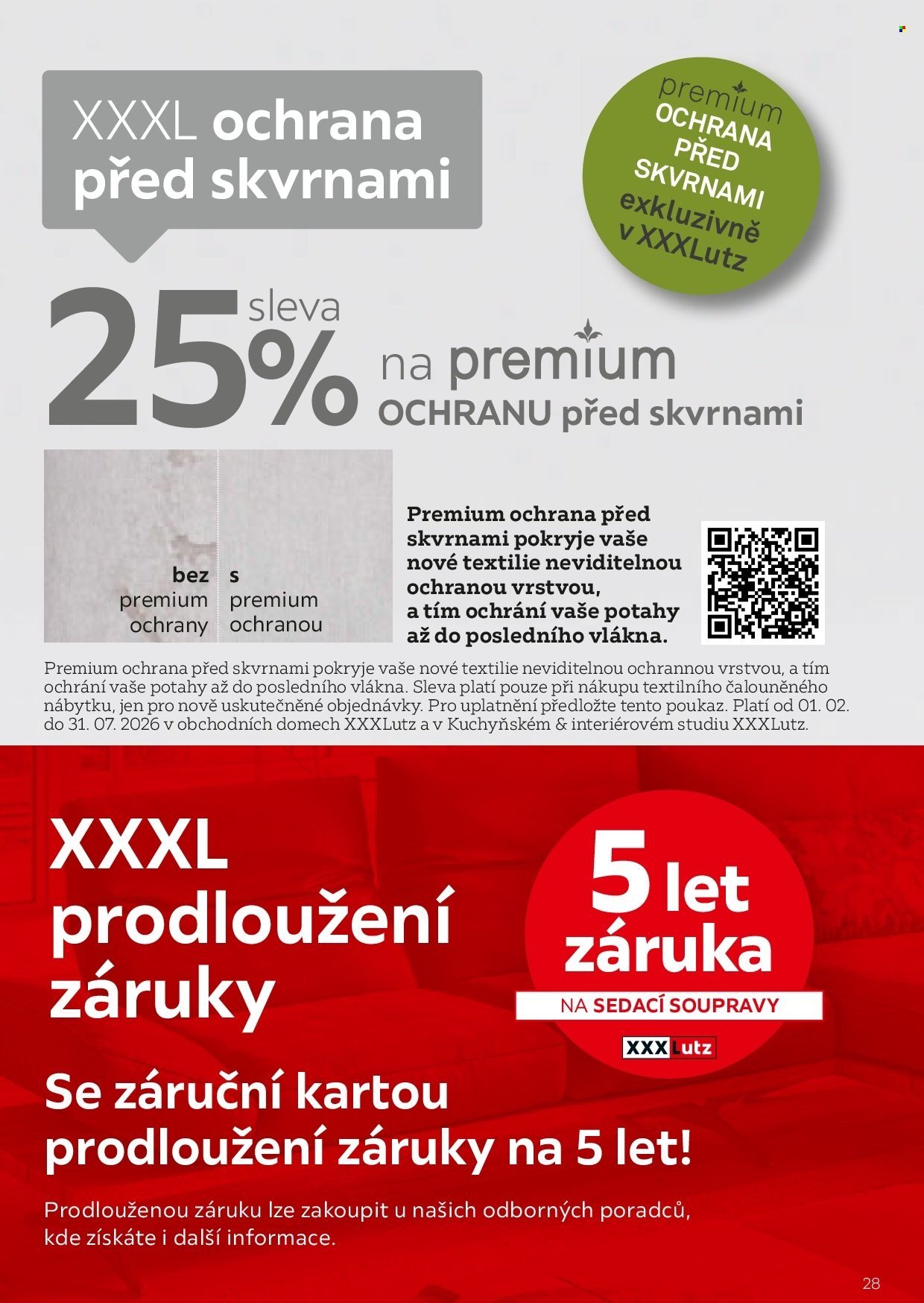 XXXLUTZ leták - Být věrným zákazníkem se vyplatí (2026-02-01 - 2026-07-31)