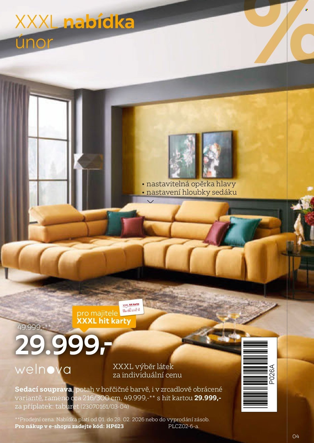 XXXLUTZ leták - Být věrným zákazníkem se vyplatí (2026-02-01 - 2026-07-31)