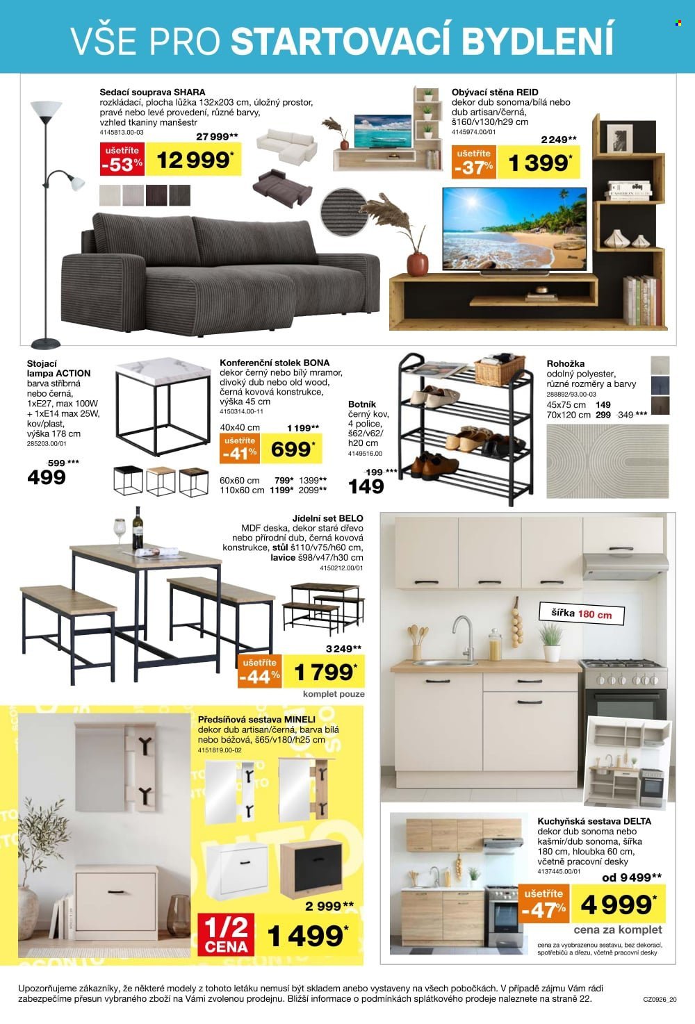 SCONTO NÁBYTEK leták - -40% na dětské pokoje