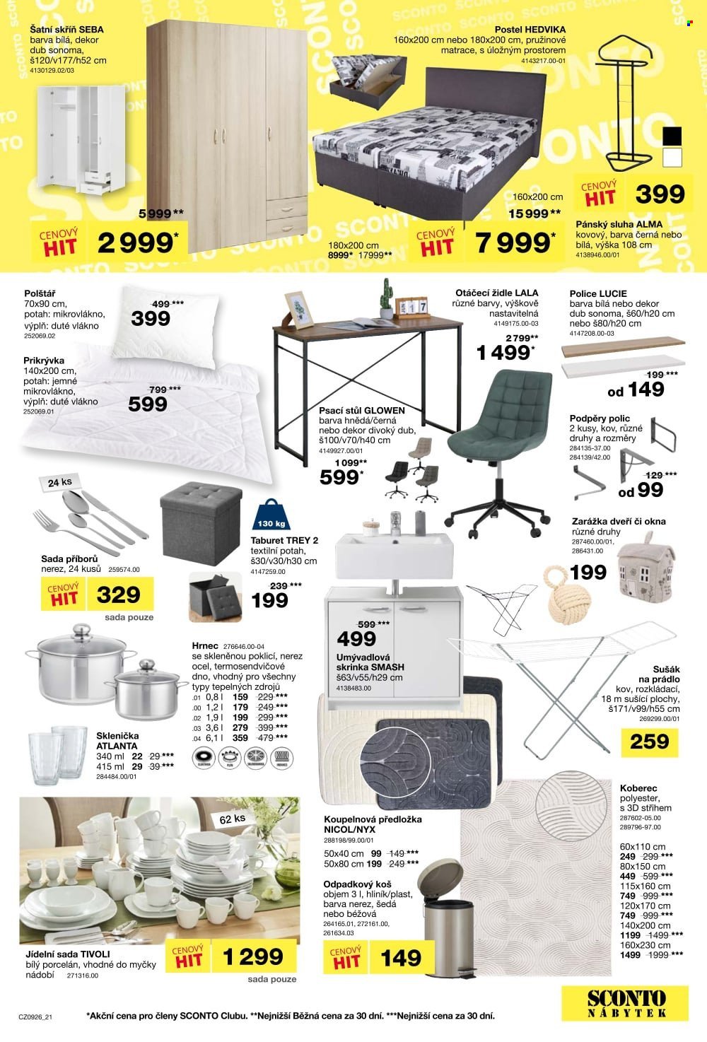 SCONTO NÁBYTEK leták - -40% na dětské pokoje