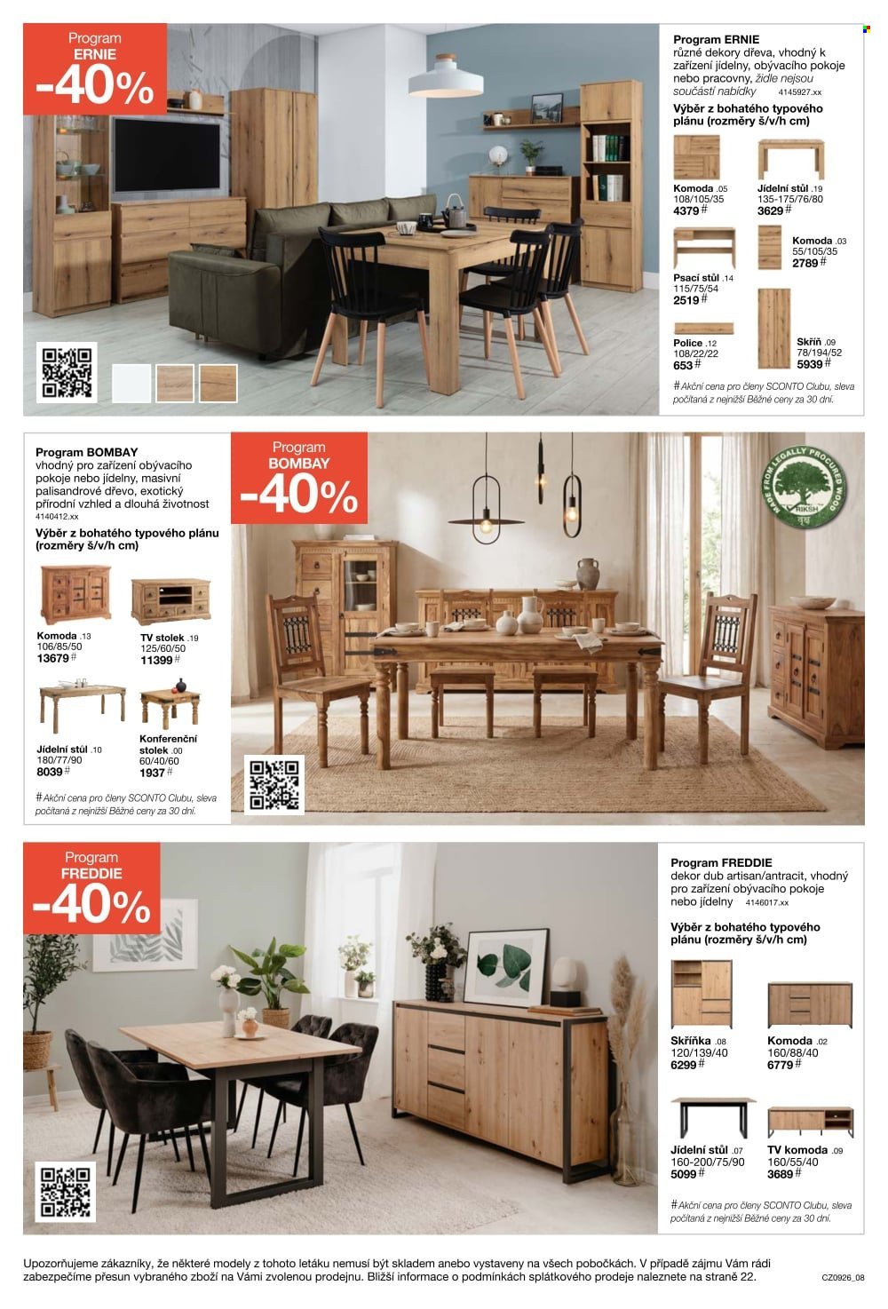 SCONTO NÁBYTEK leták - -40% na dětské pokoje