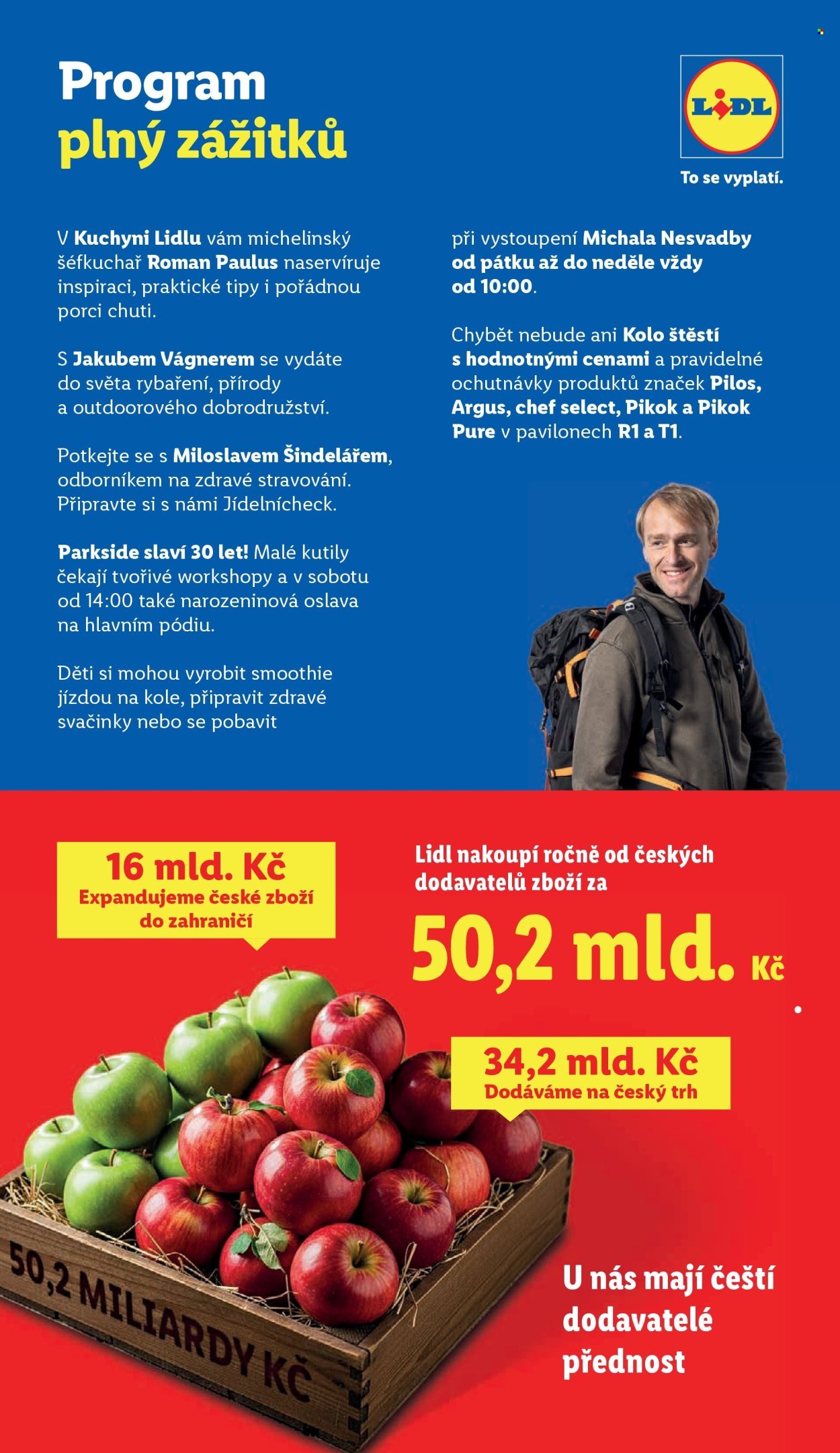 LIDL leták - Podporujeme české zemědělce