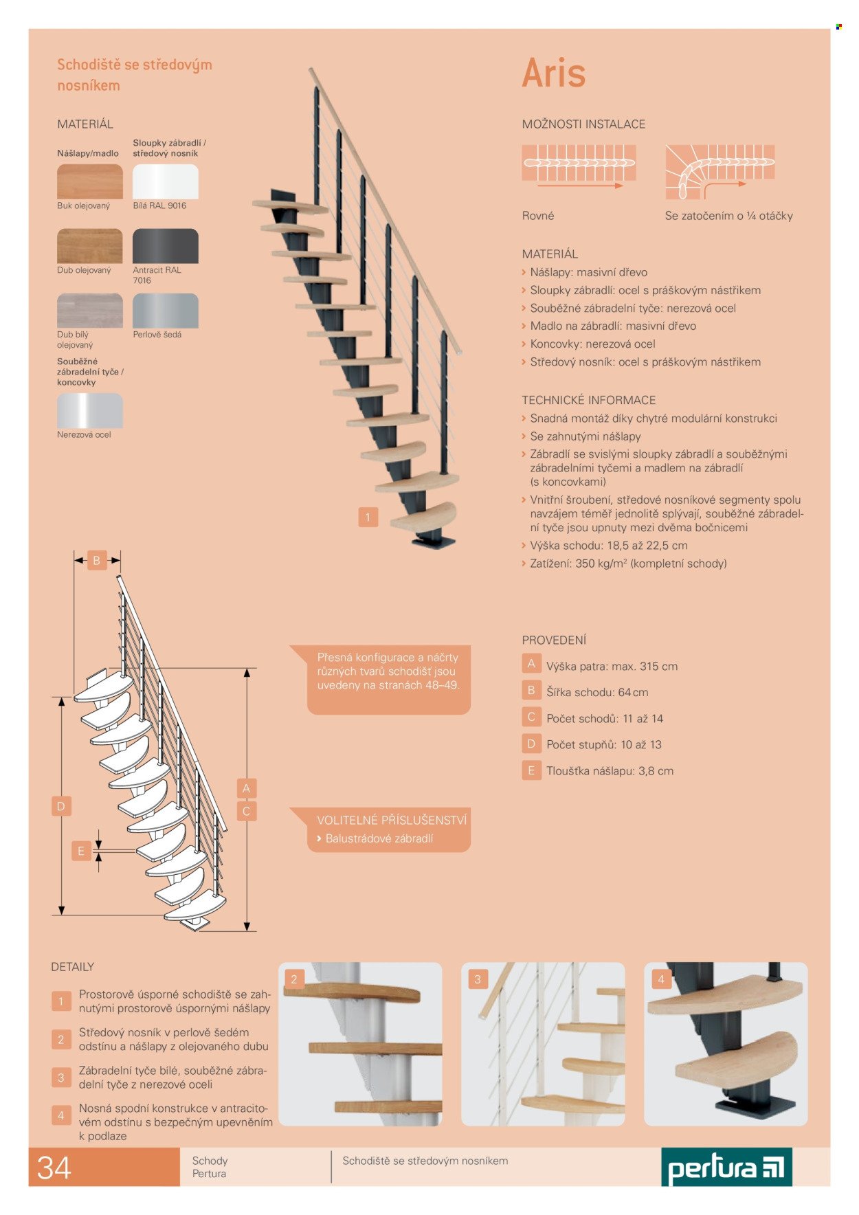 HORNBACH leták - Schody Pertura