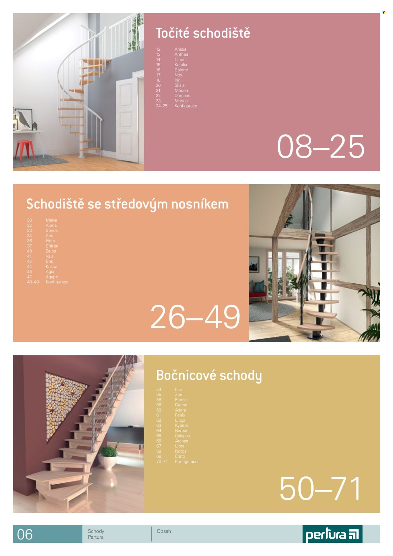 HORNBACH leták - Schody Pertura