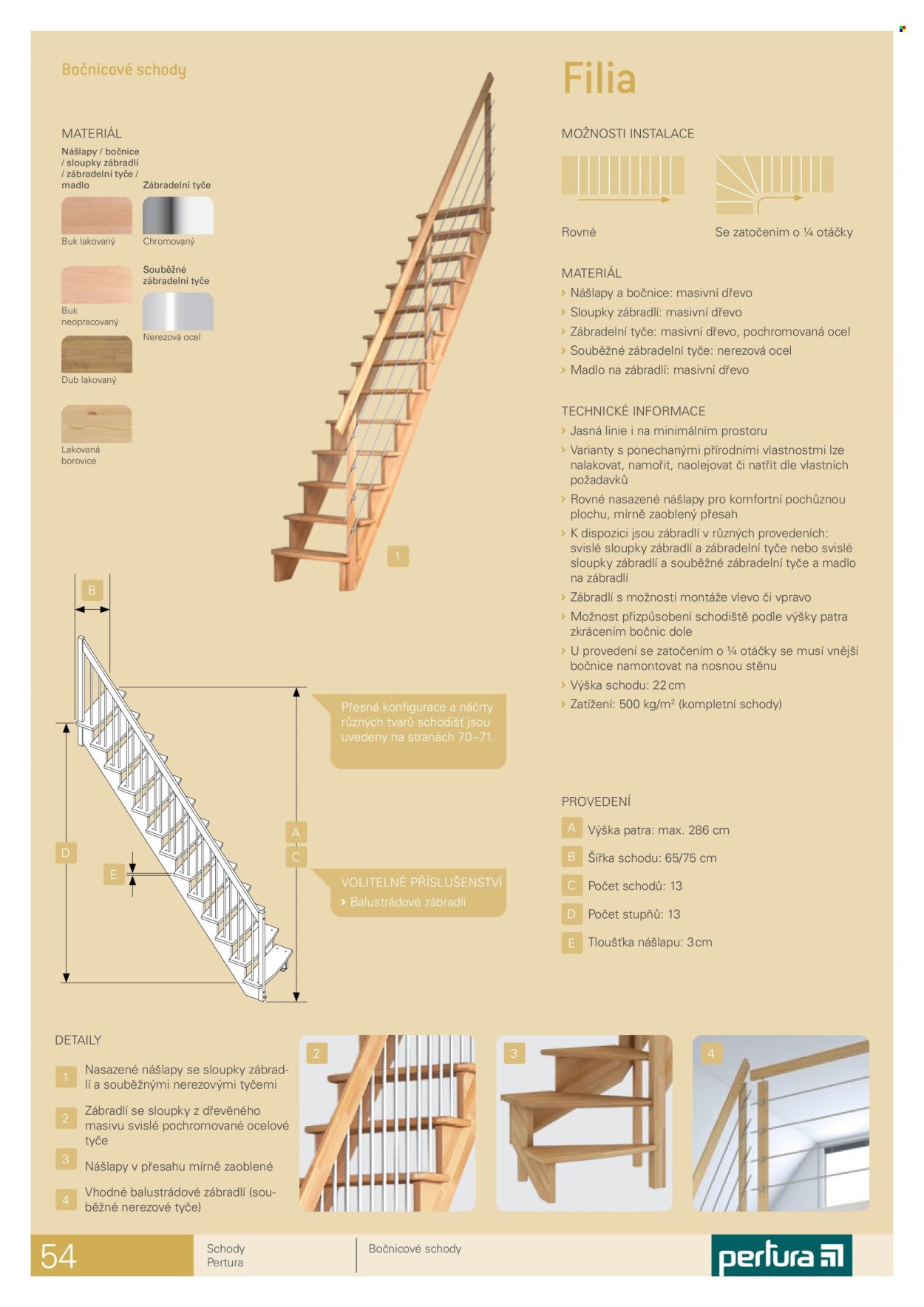 HORNBACH leták - Schody Pertura
