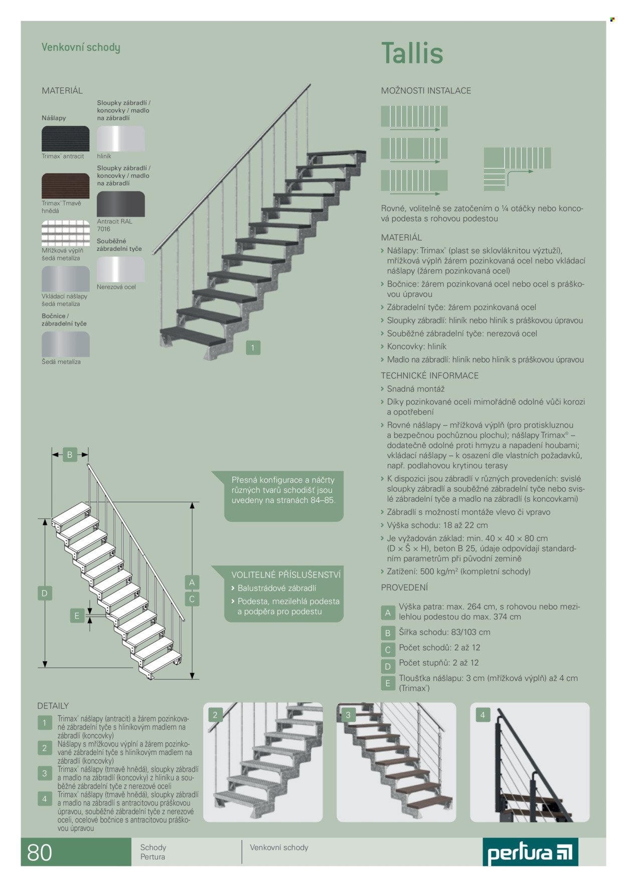 HORNBACH leták - Schody Pertura