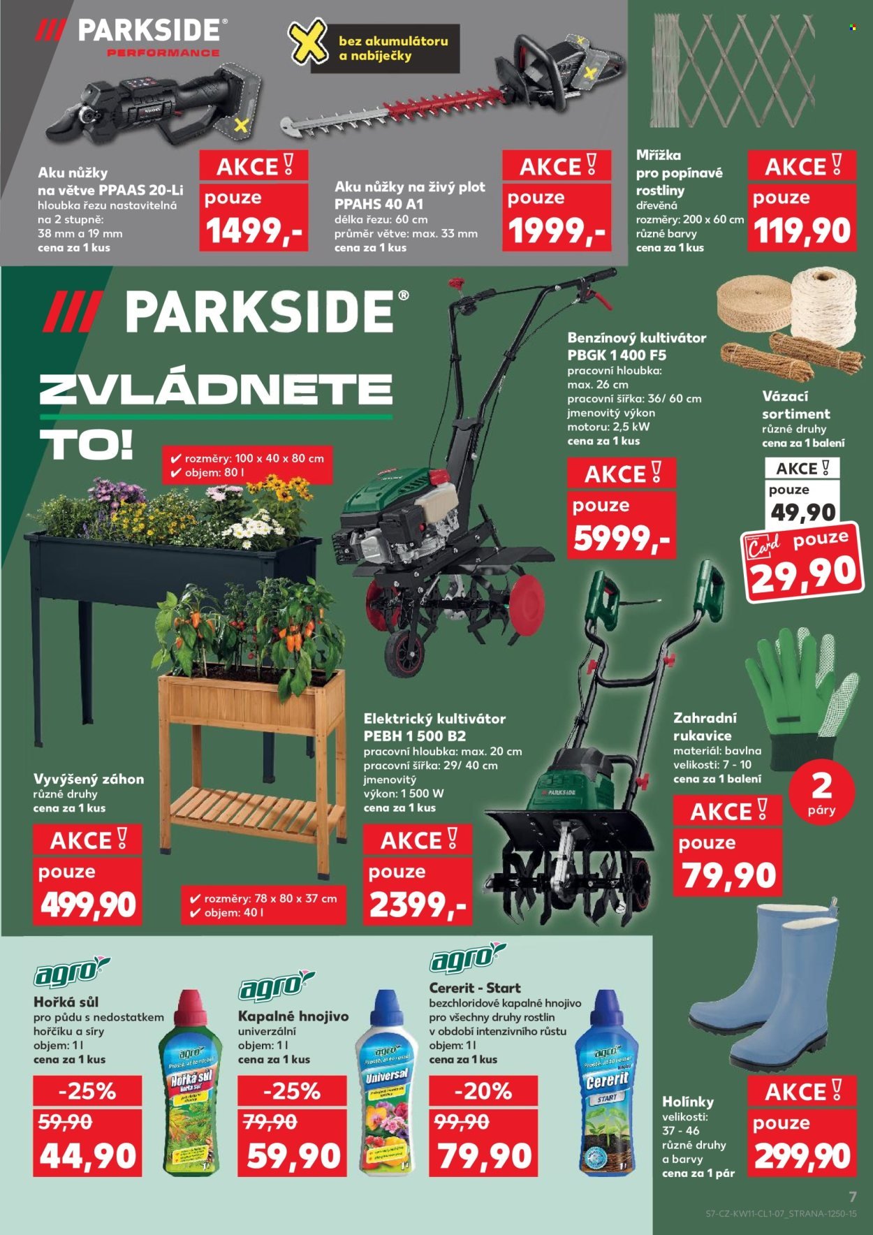 KAUFLAND leták - Objevte svět Parkside (2026-03-11 - 2026-03-17)