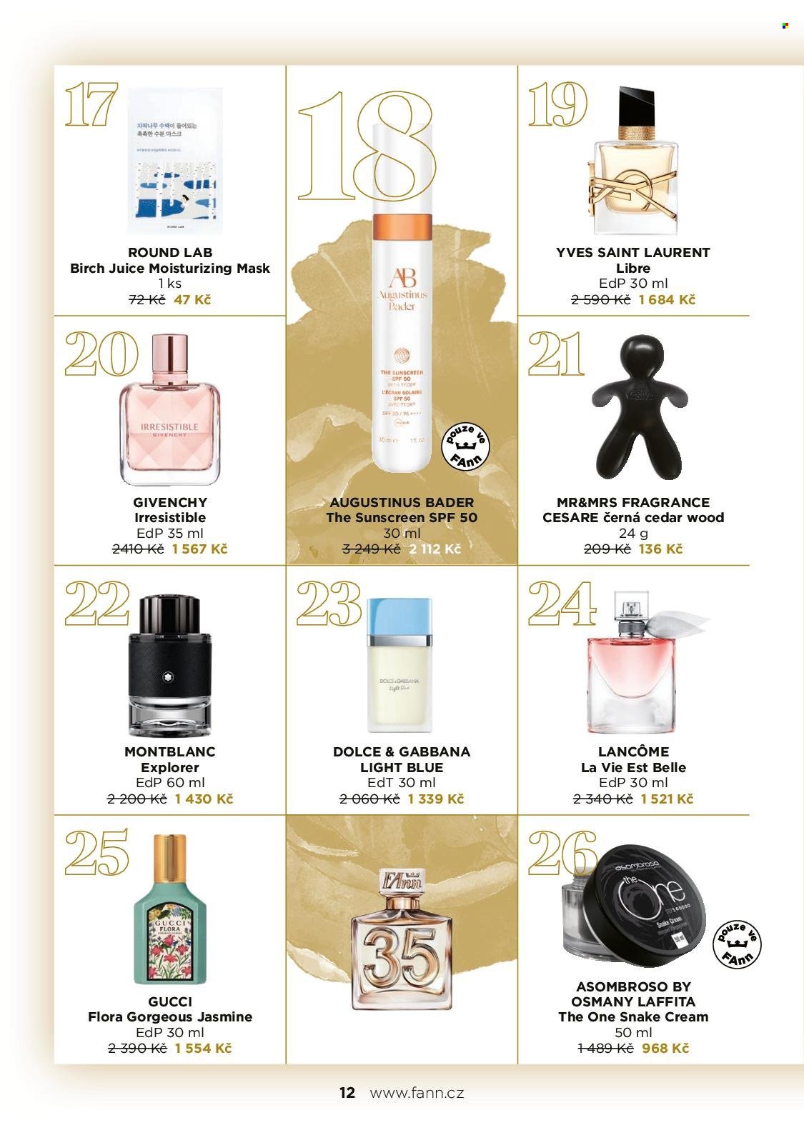 FANN PARFUMERIE leták - Od neděle 1.3.2026 (2026-03-01 - 2026-05-28)