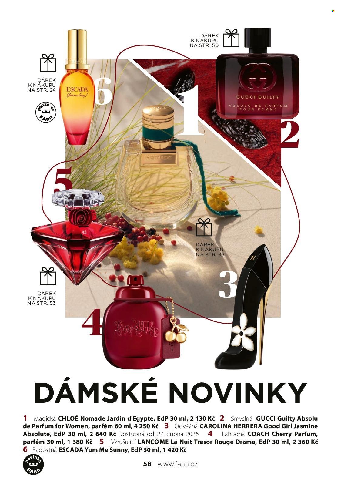 FANN PARFUMERIE leták - Od neděle 1.3.2026 (2026-03-01 - 2026-05-28)