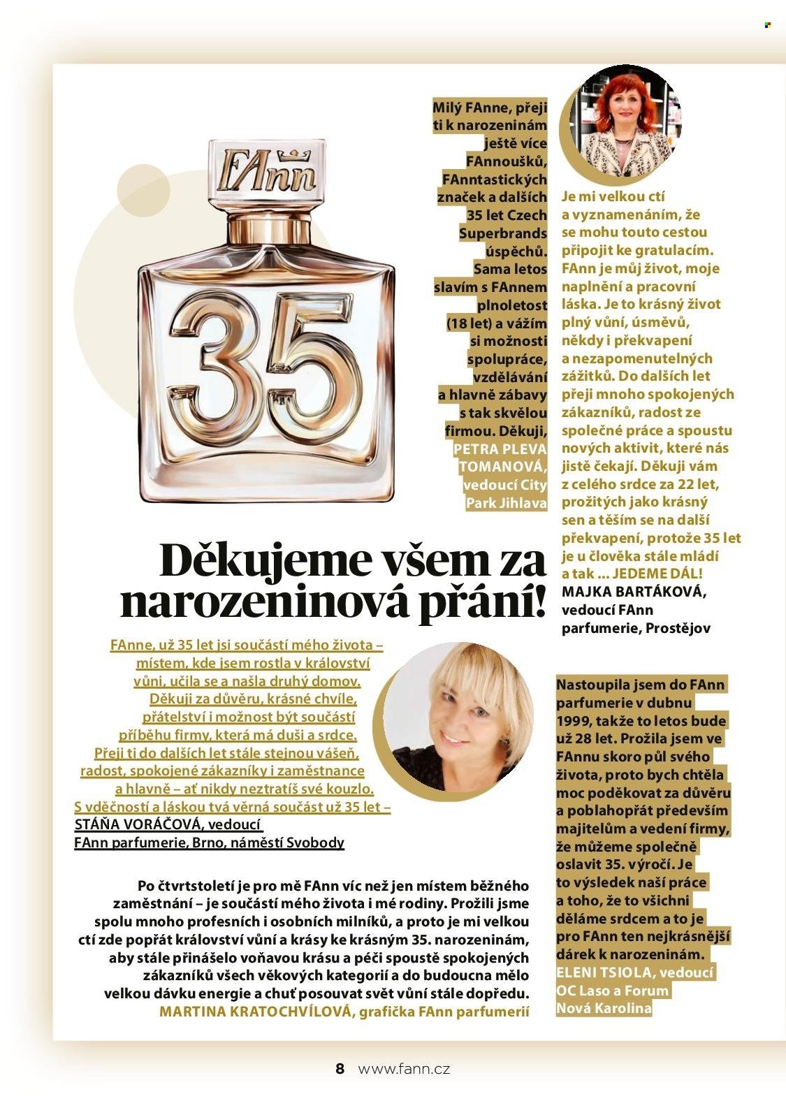 FANN PARFUMERIE leták - Od neděle 1.3.2026 (2026-03-01 - 2026-05-28)