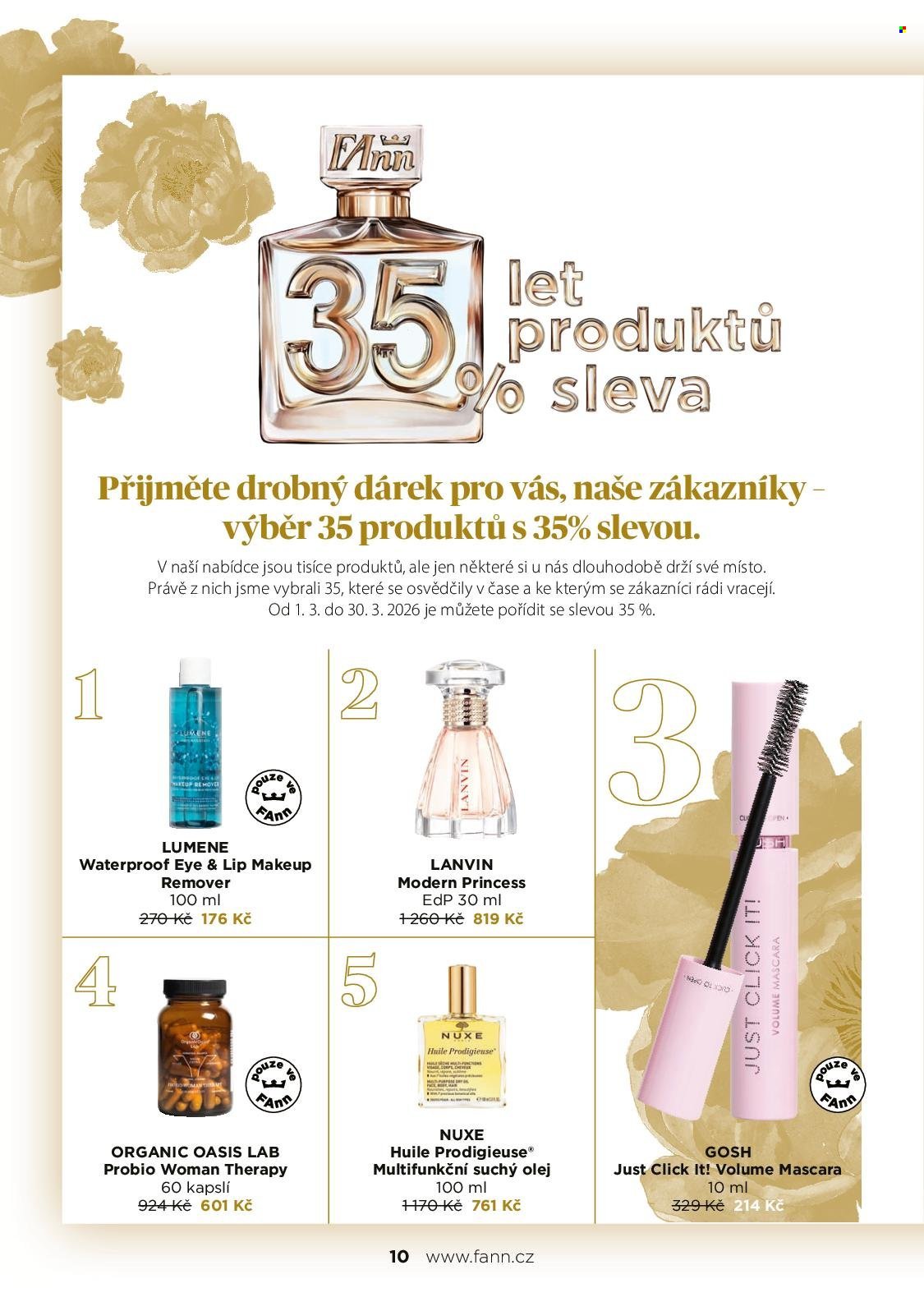 FANN PARFUMERIE leták - Od neděle 1.3.2026 (2026-03-01 - 2026-05-28)