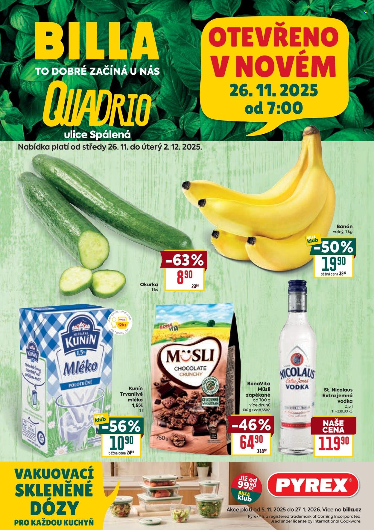 BILLA leták - Speciál: Praha Quadrio (2025-11-26 - 2025-12-02)