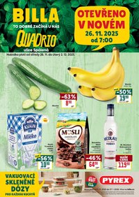 BILLA leták - Speciál: Praha Quadrio (2025-11-26 - 2025-12-02)