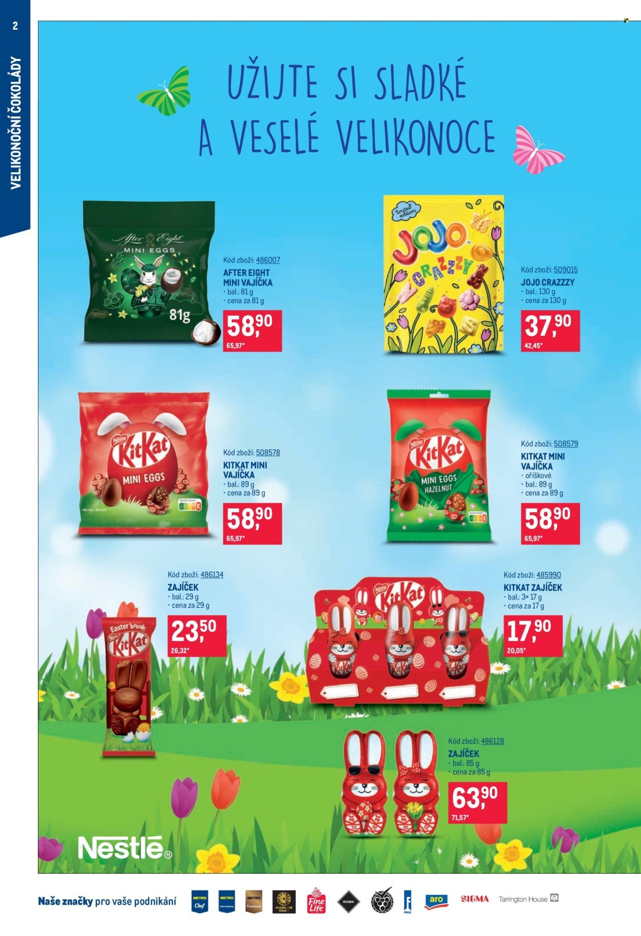 MAKRO leták - Velikonoční čokolády (2026-02-25 - 2026-03-24)
